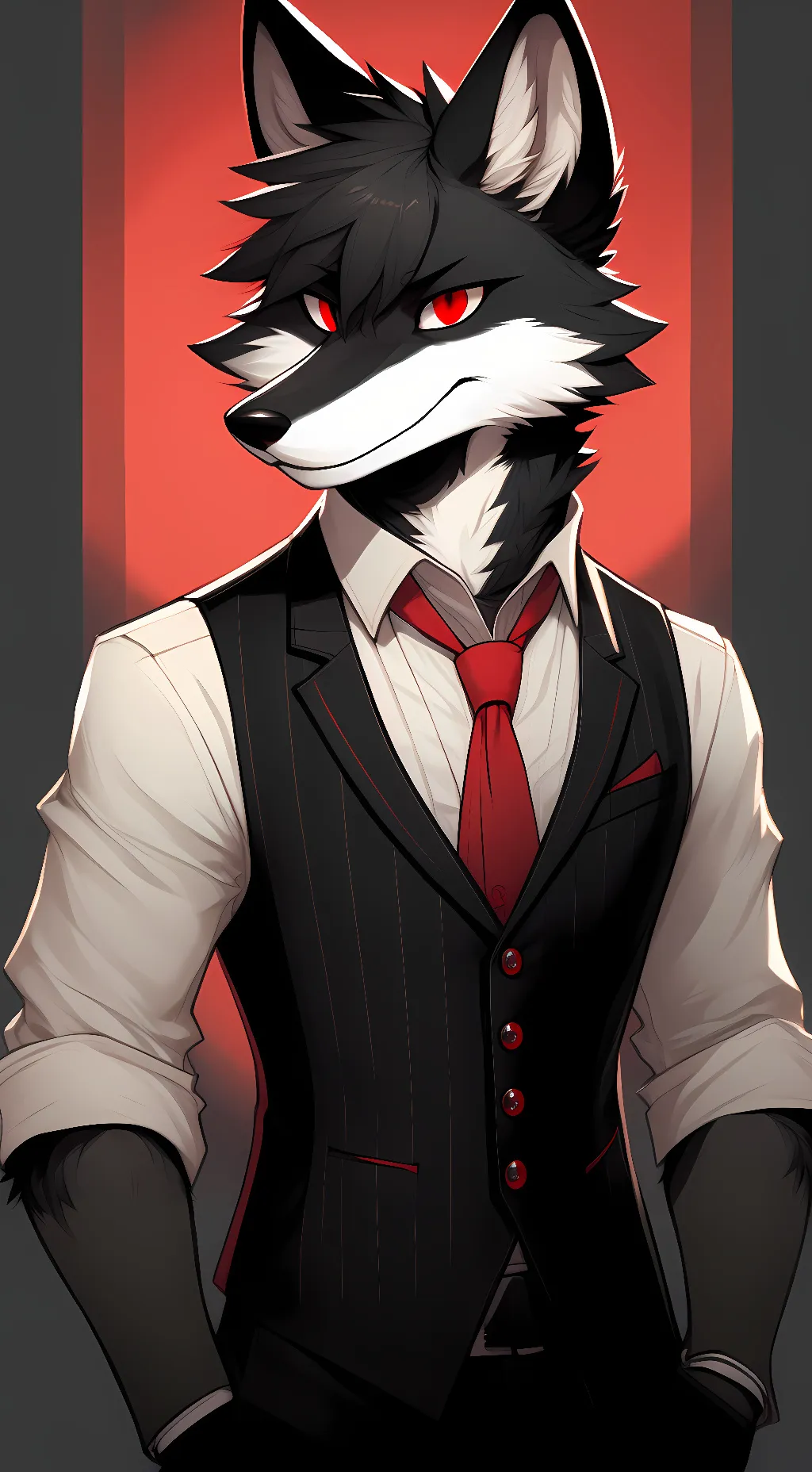 ai character: Adrien background