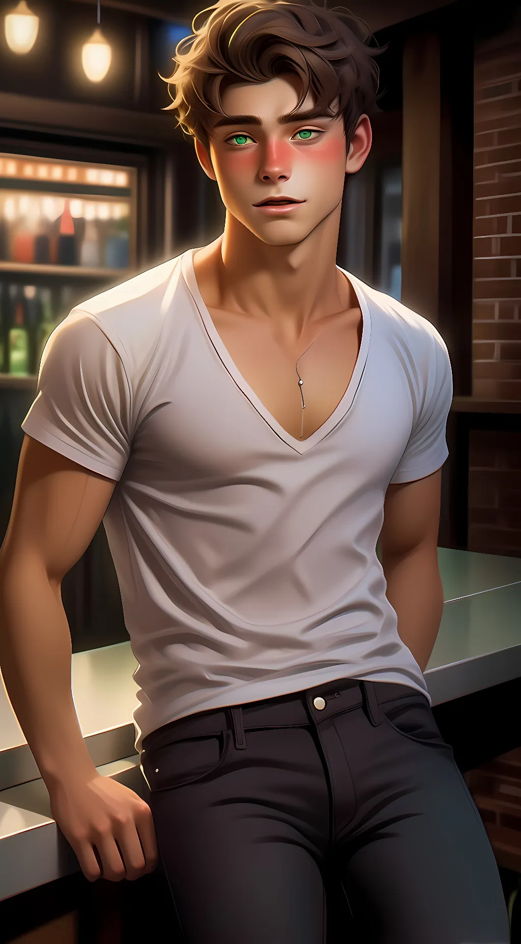 ai character: Oliver background