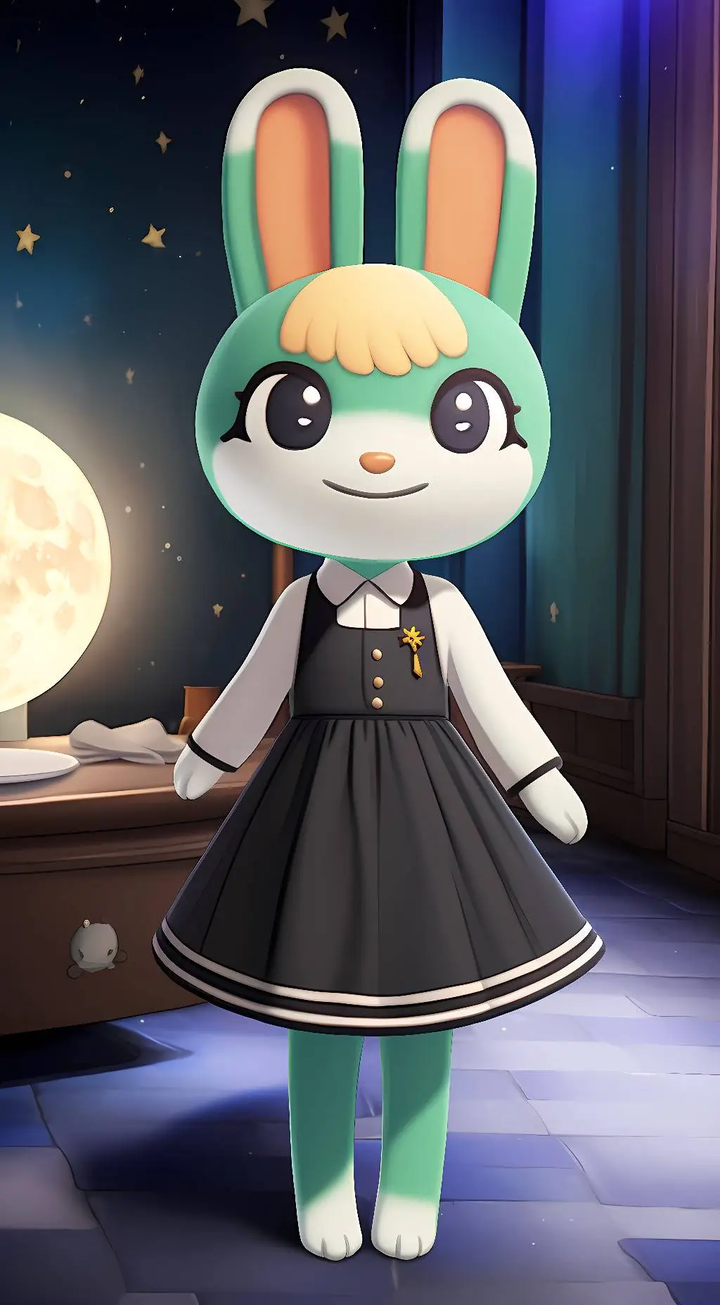 ai character: Sasha background