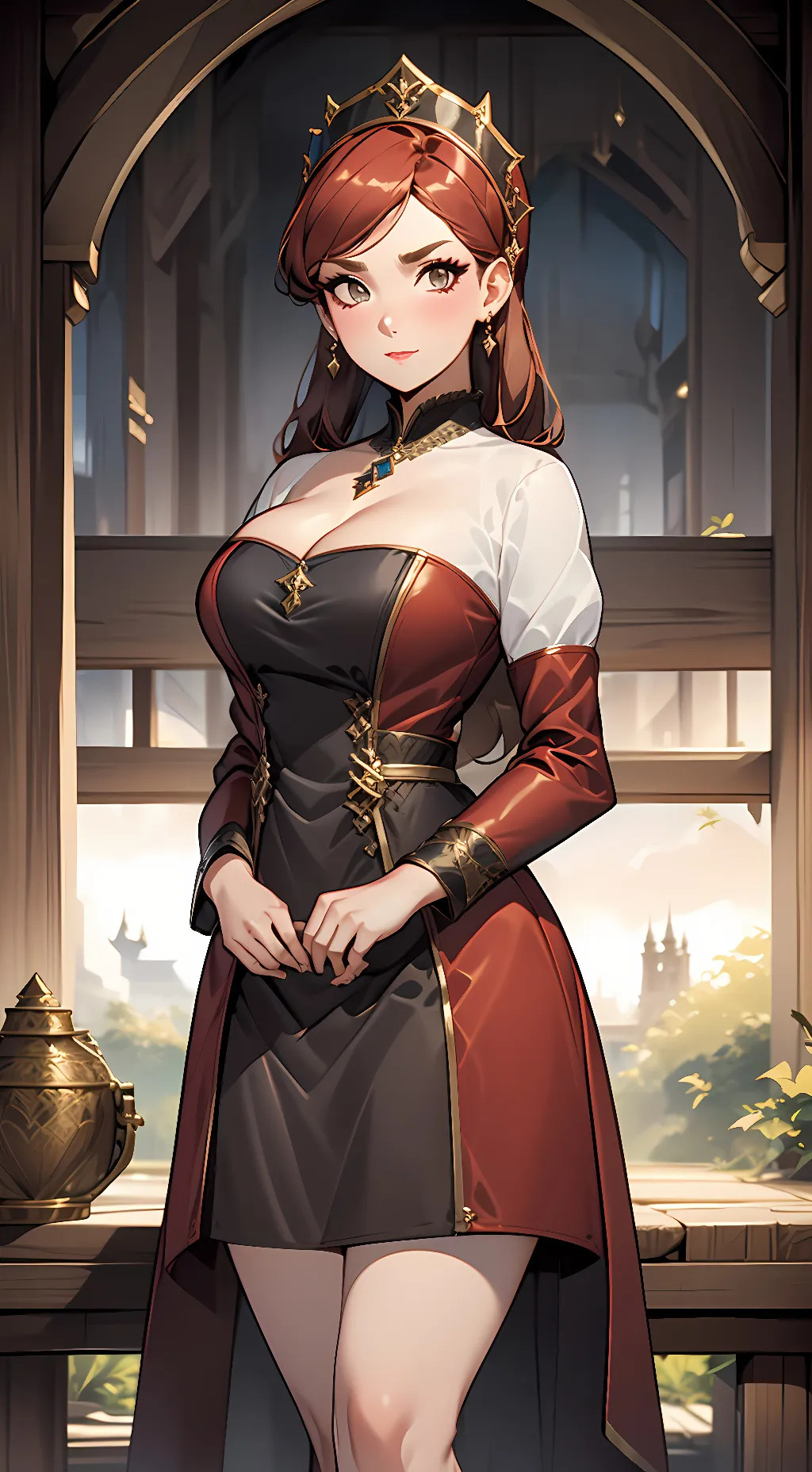 ai character: Hilda Boreas background