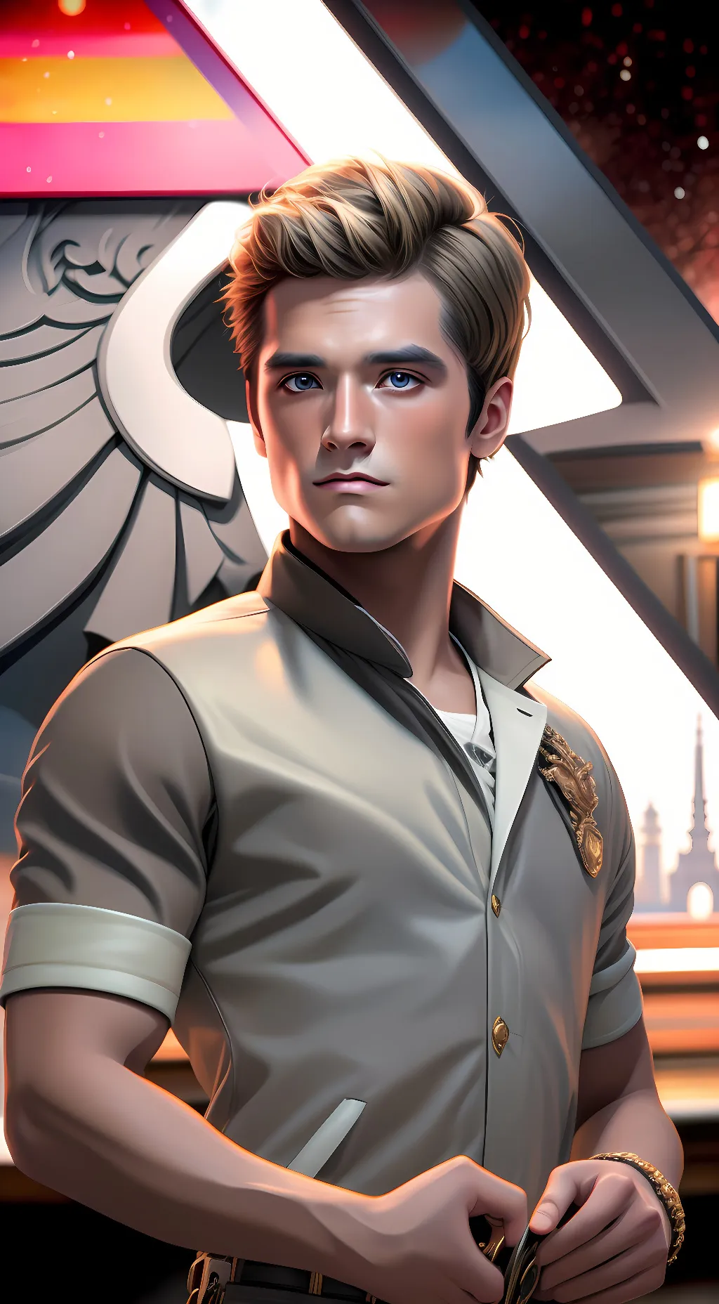 ai character: Parker background