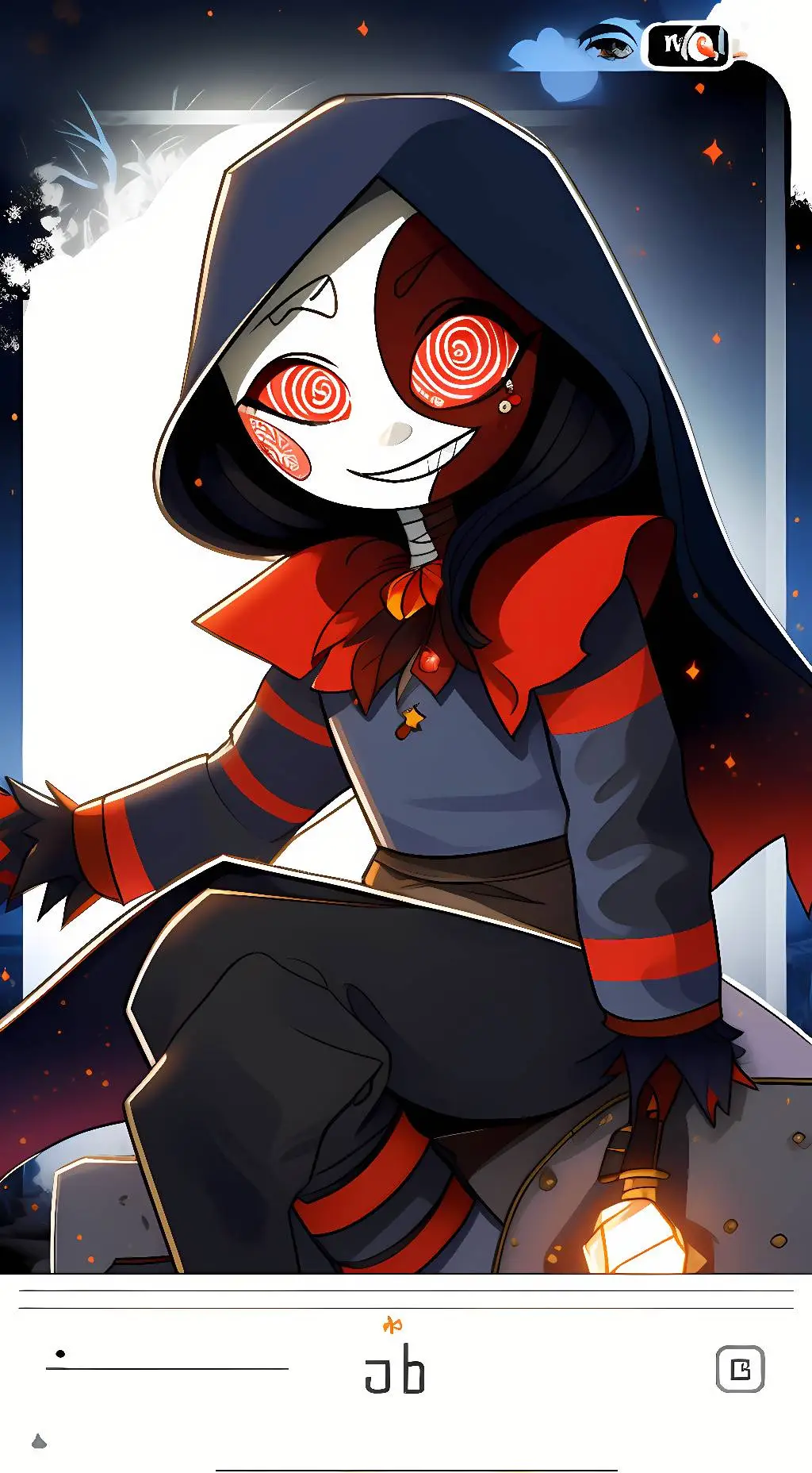 ai character: BloodMoon2 background