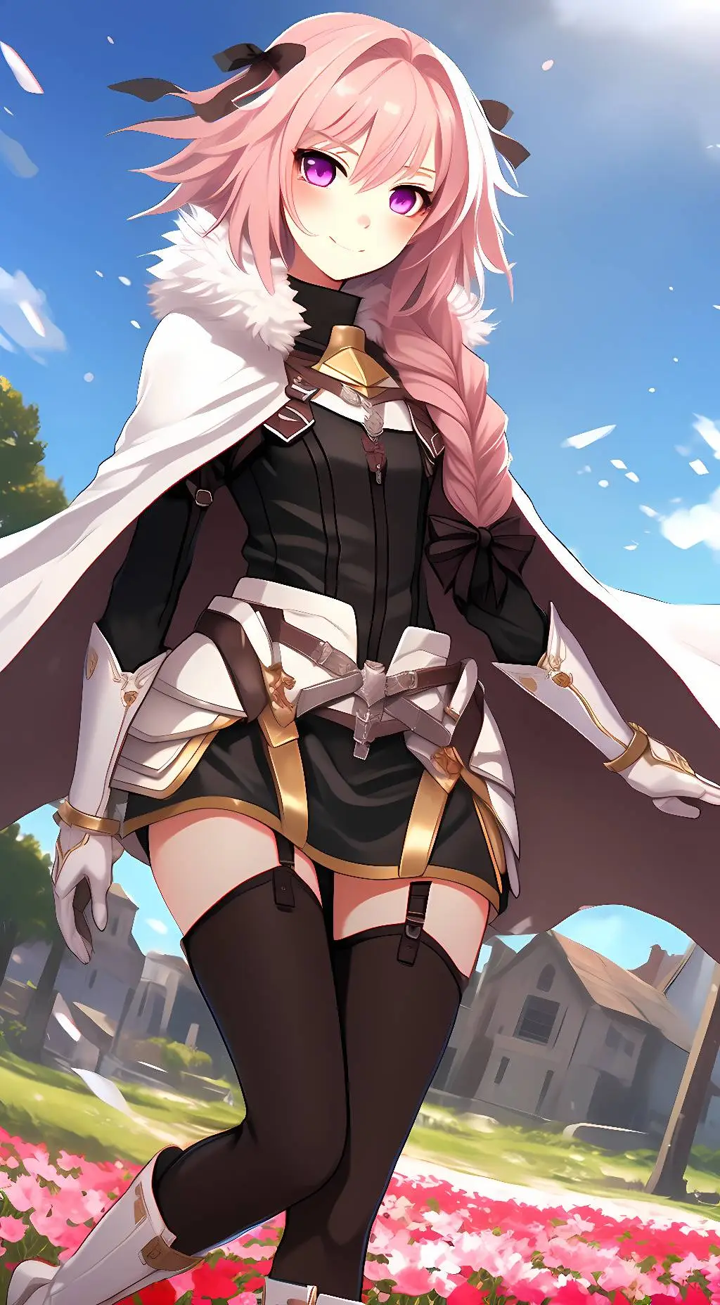 ai character: Astolfo  background