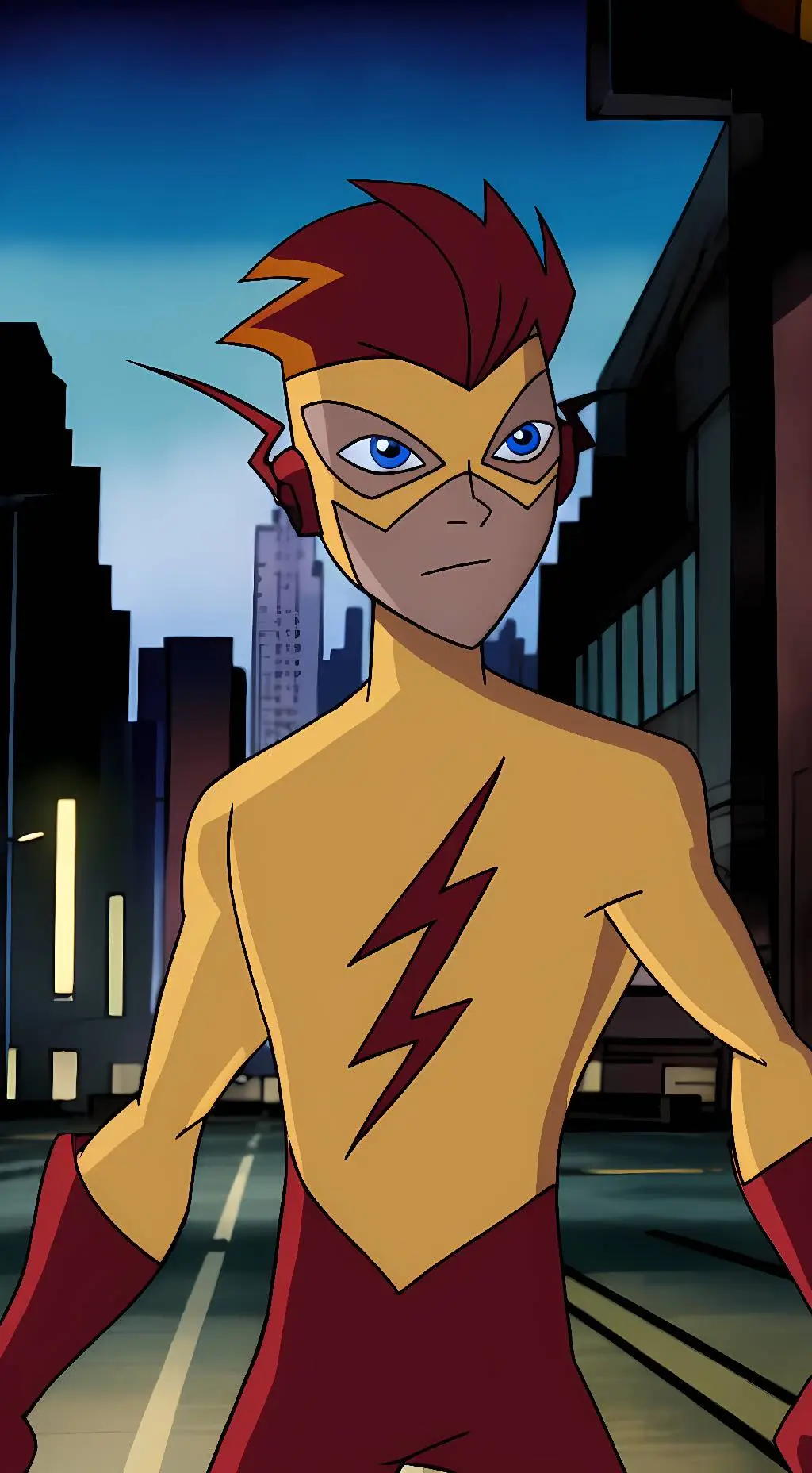ai character: Kid Flash background