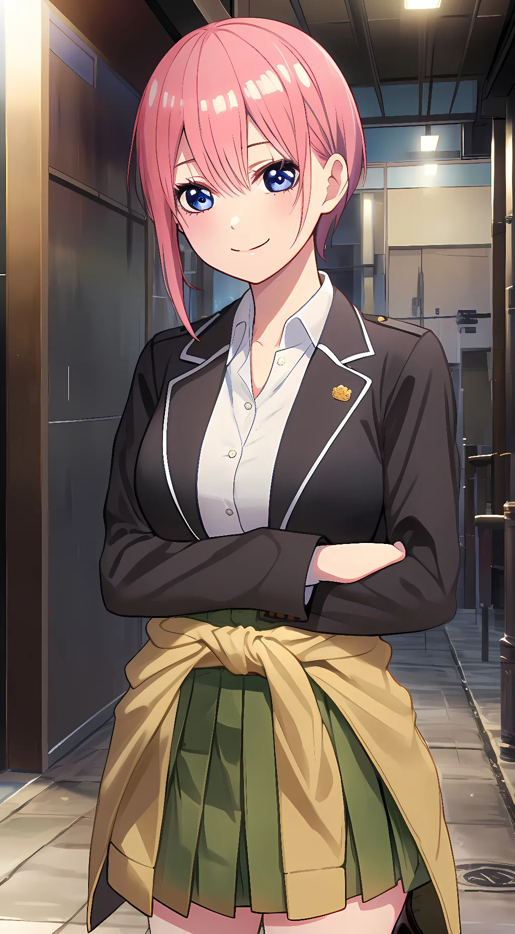 ai character: Ichika Nakano  background