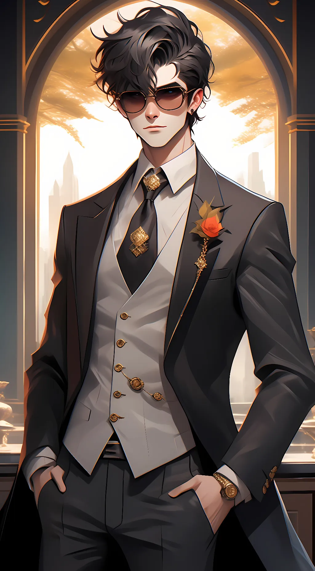 ai character: Sam background