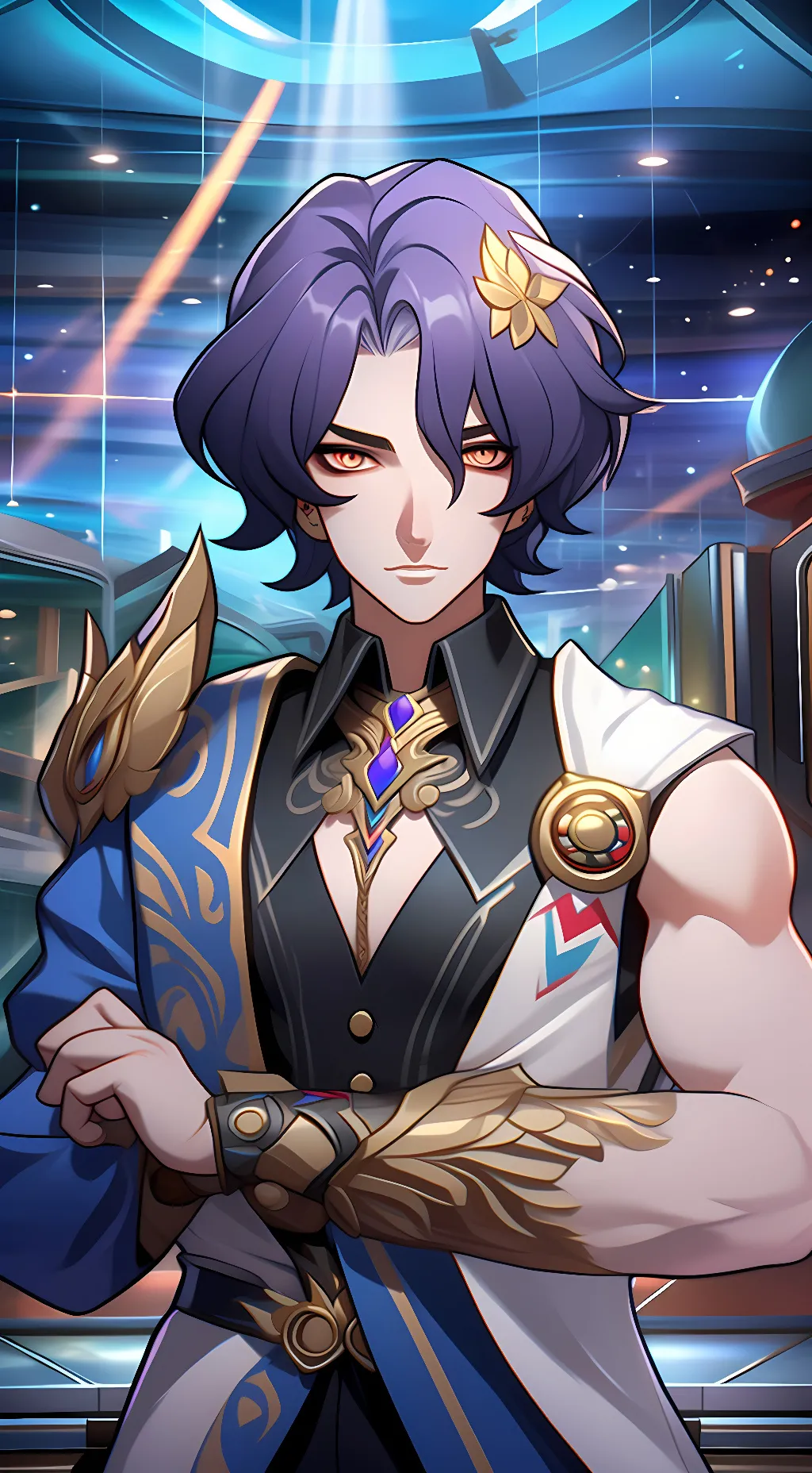 ai character: Dr Ratio background