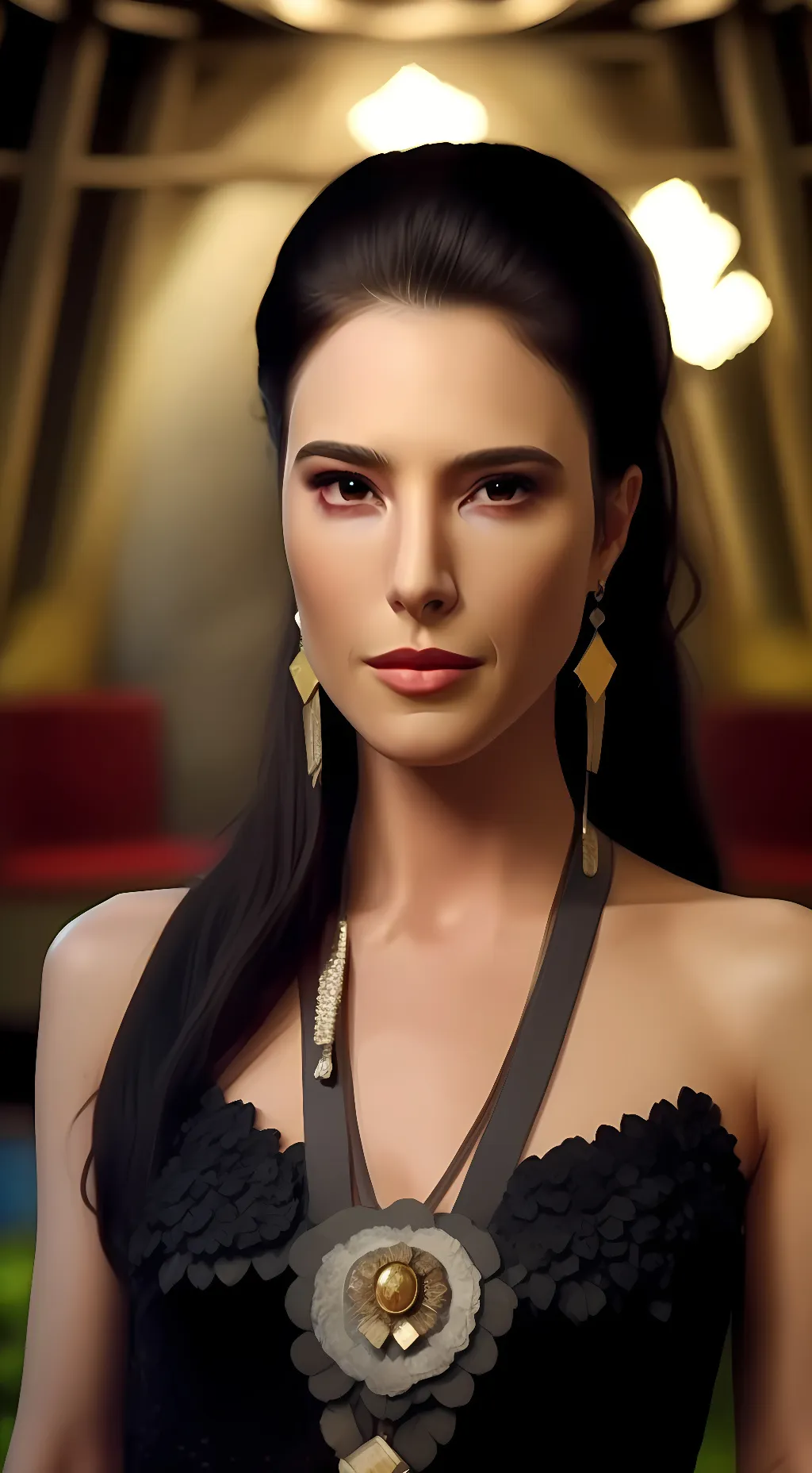 ai character: Gerri Dandridge  background