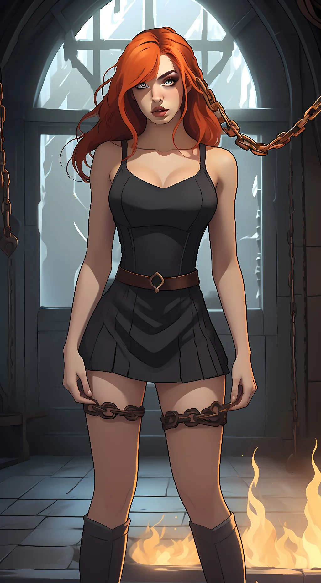 ai character: Charlotte Griffin background