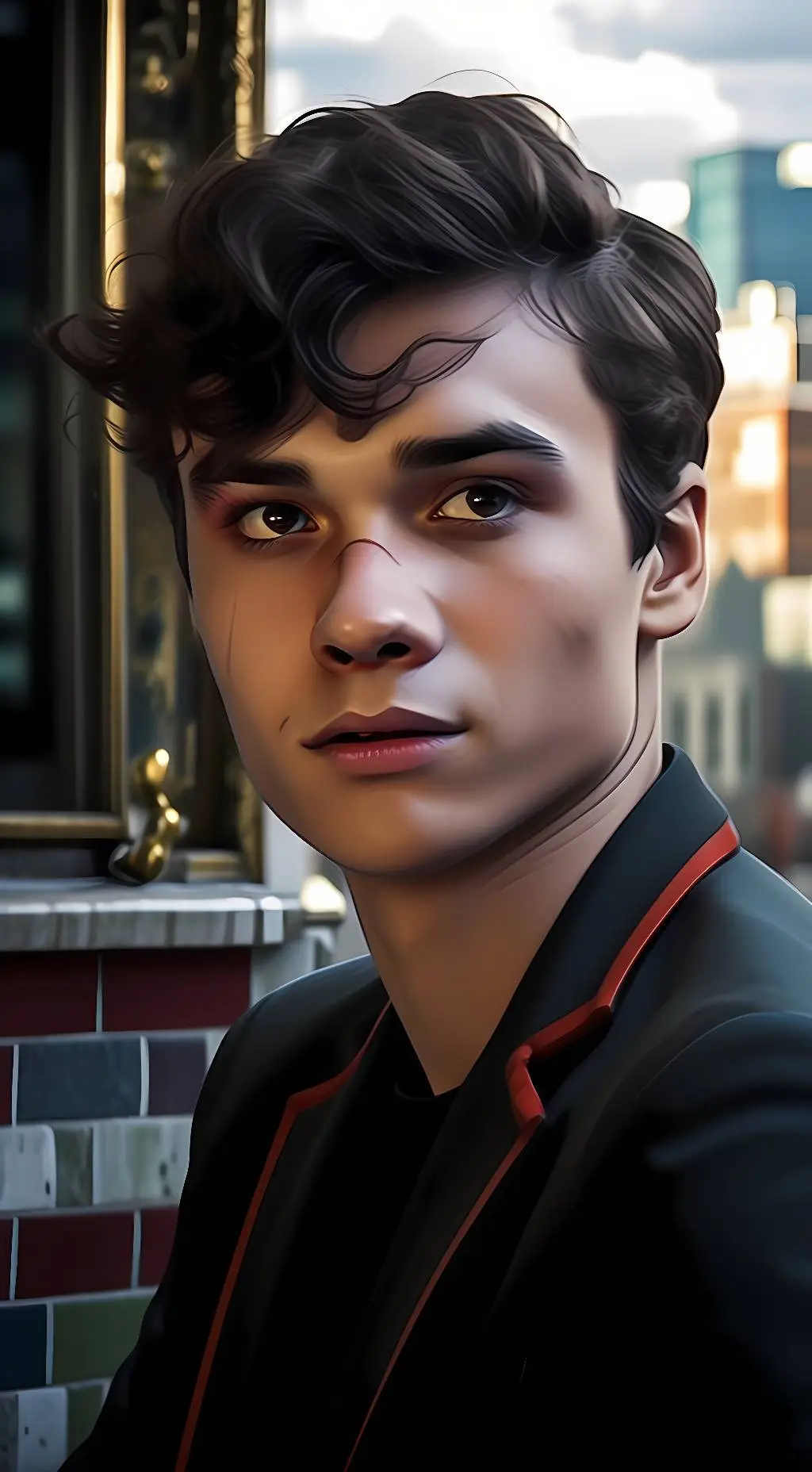 ai character: Mattheo Riddle background