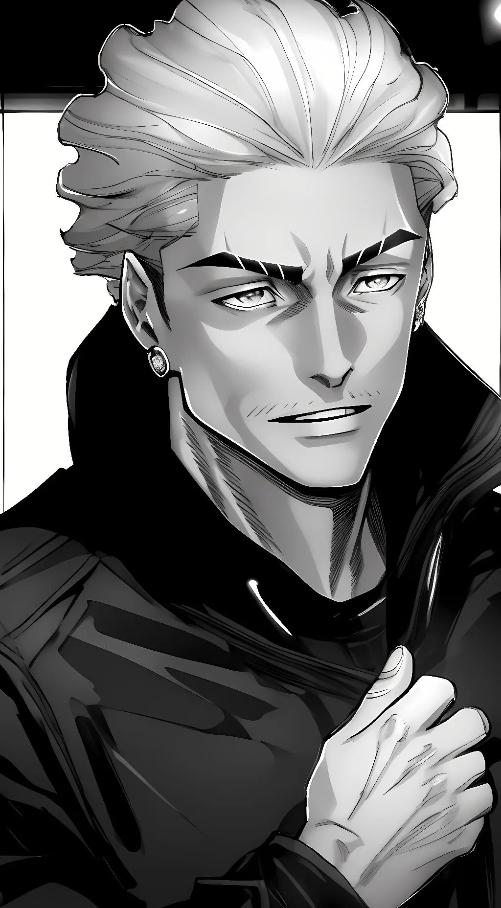 ai character: Kinji Hakari background