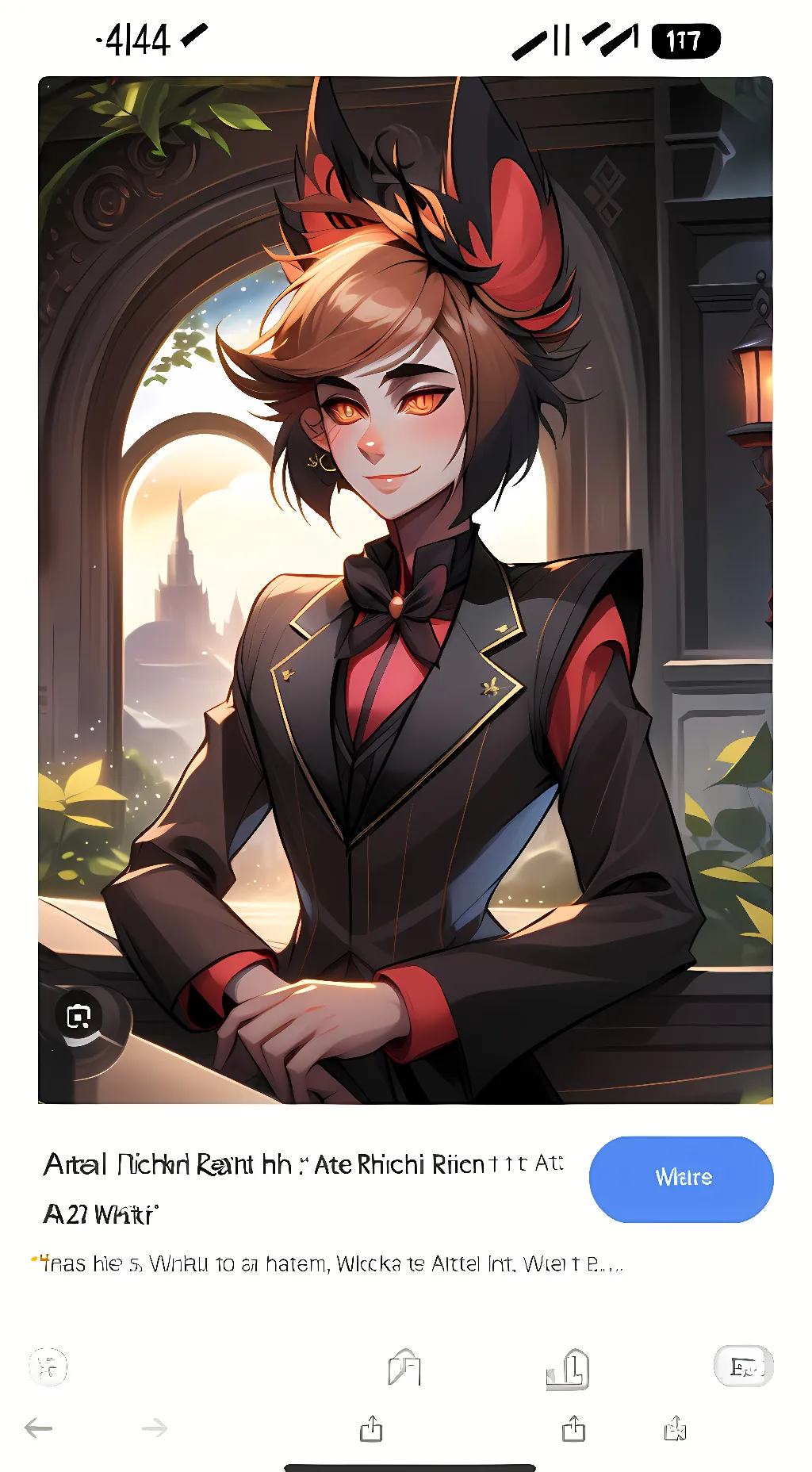 ai character: Alastor background