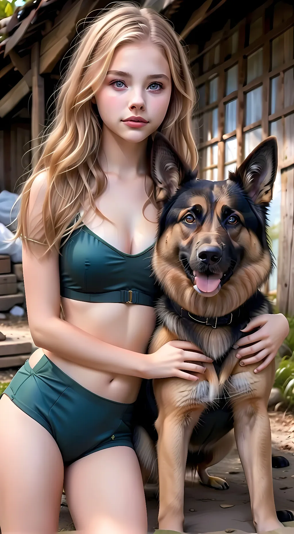 ai character: Shaina  background