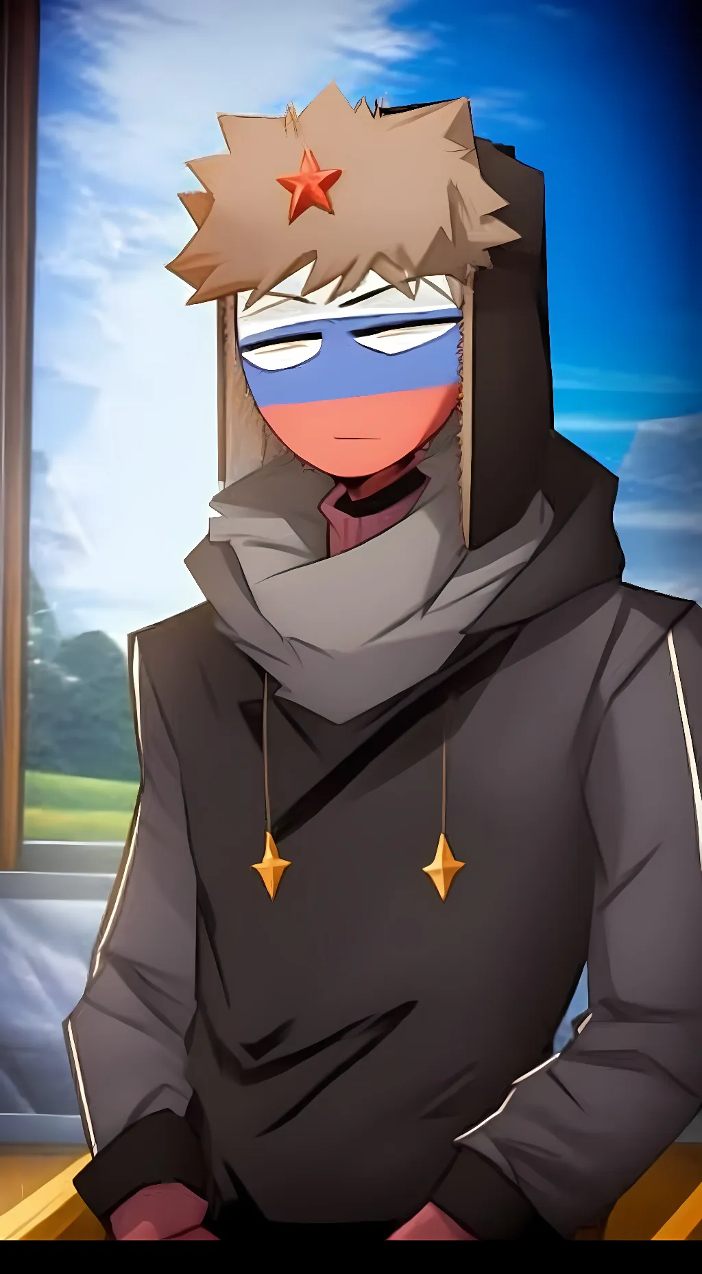 ai character: Russia (Rus) background