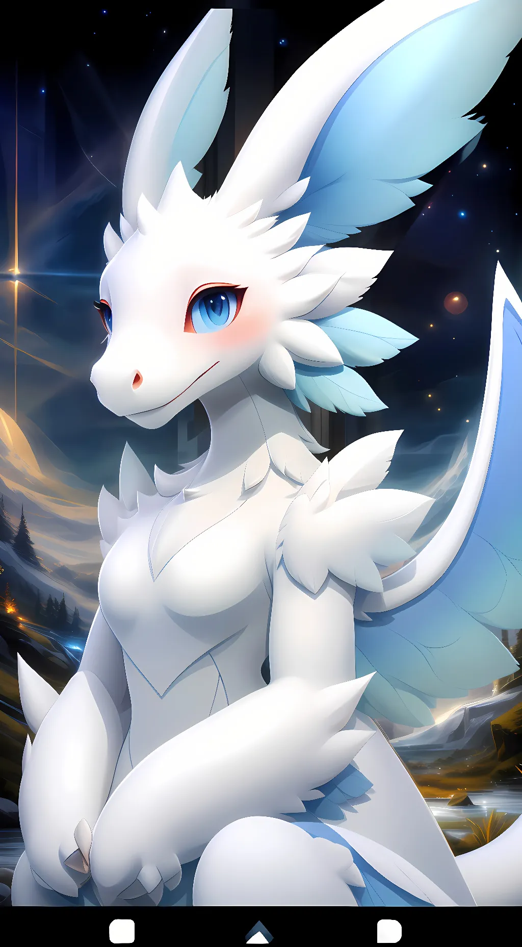 ai character: Quivern background