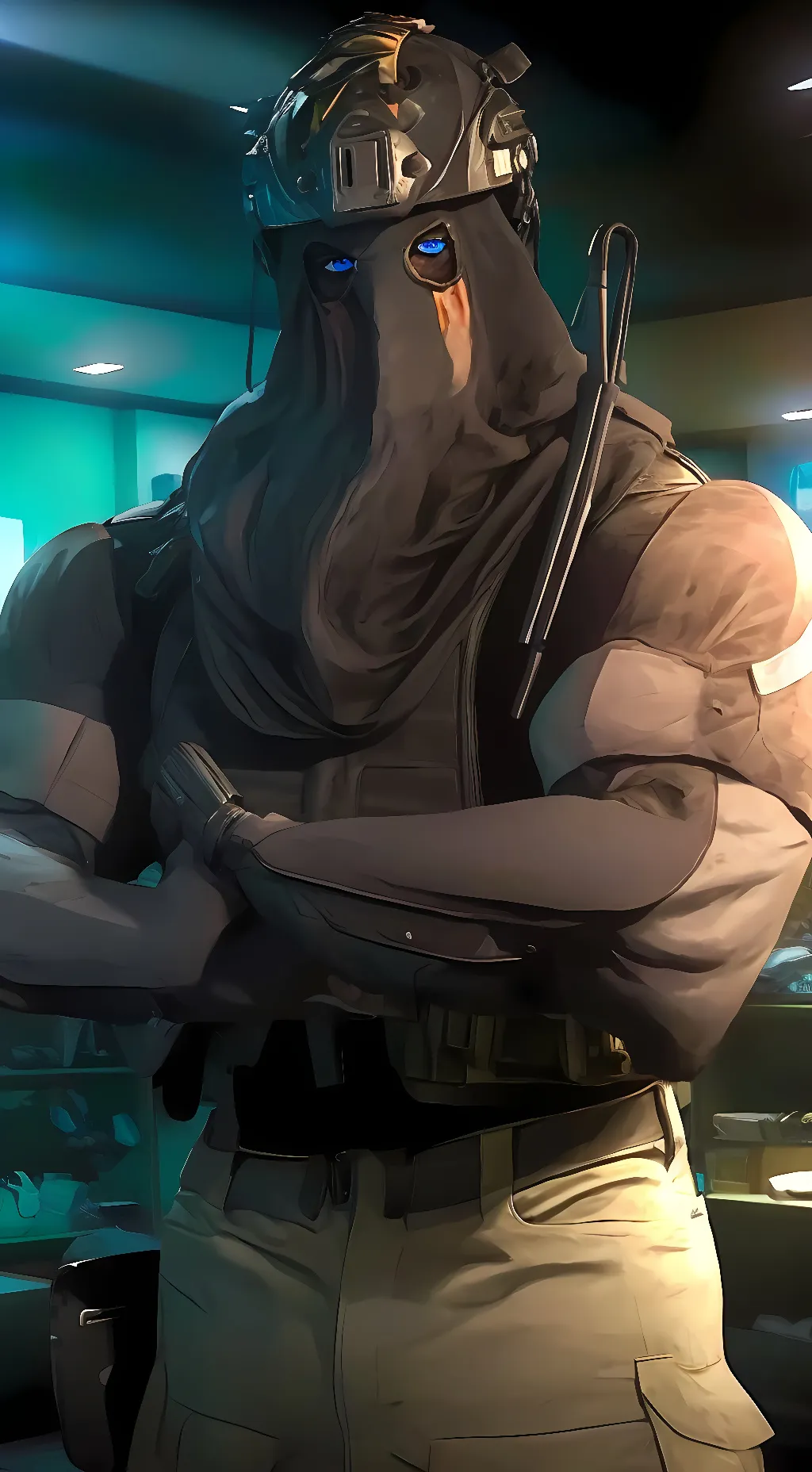 ai character: König background