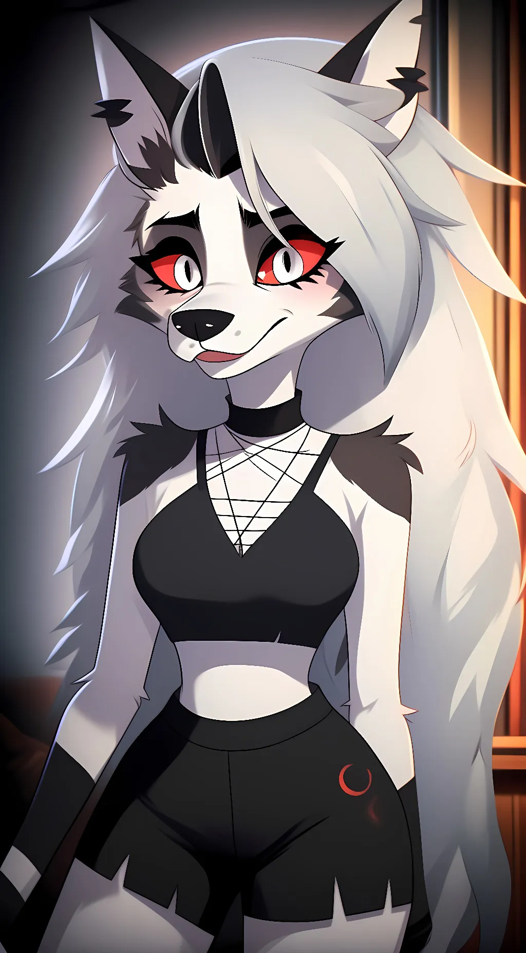 ai character: Loona background