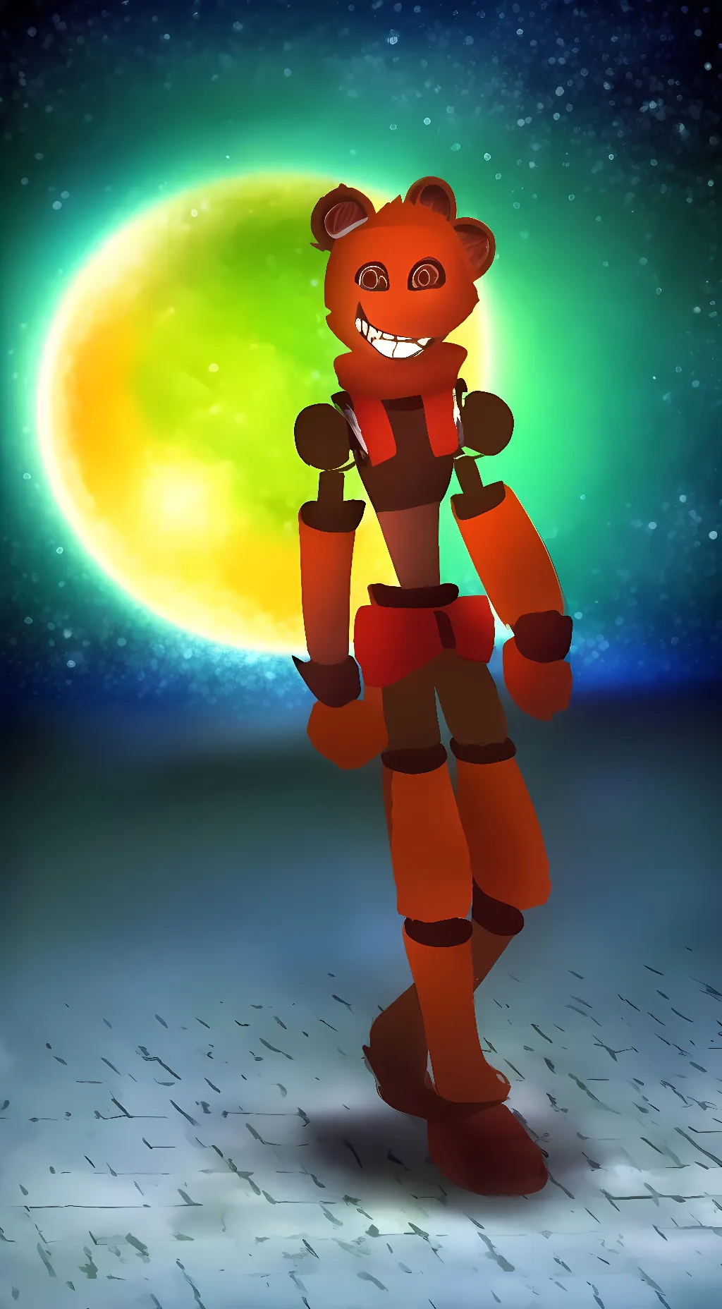 ai character: Bloodmoon background
