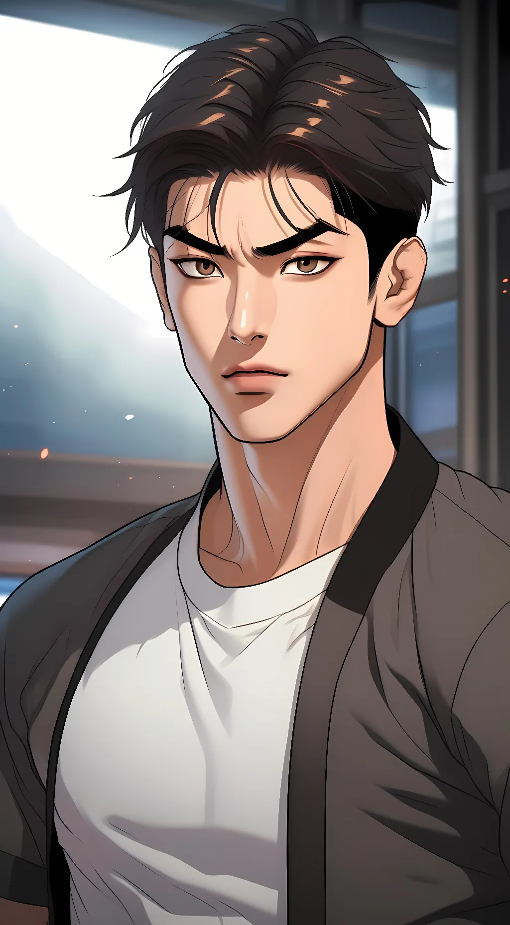 ai character: Joo Jaekyung background