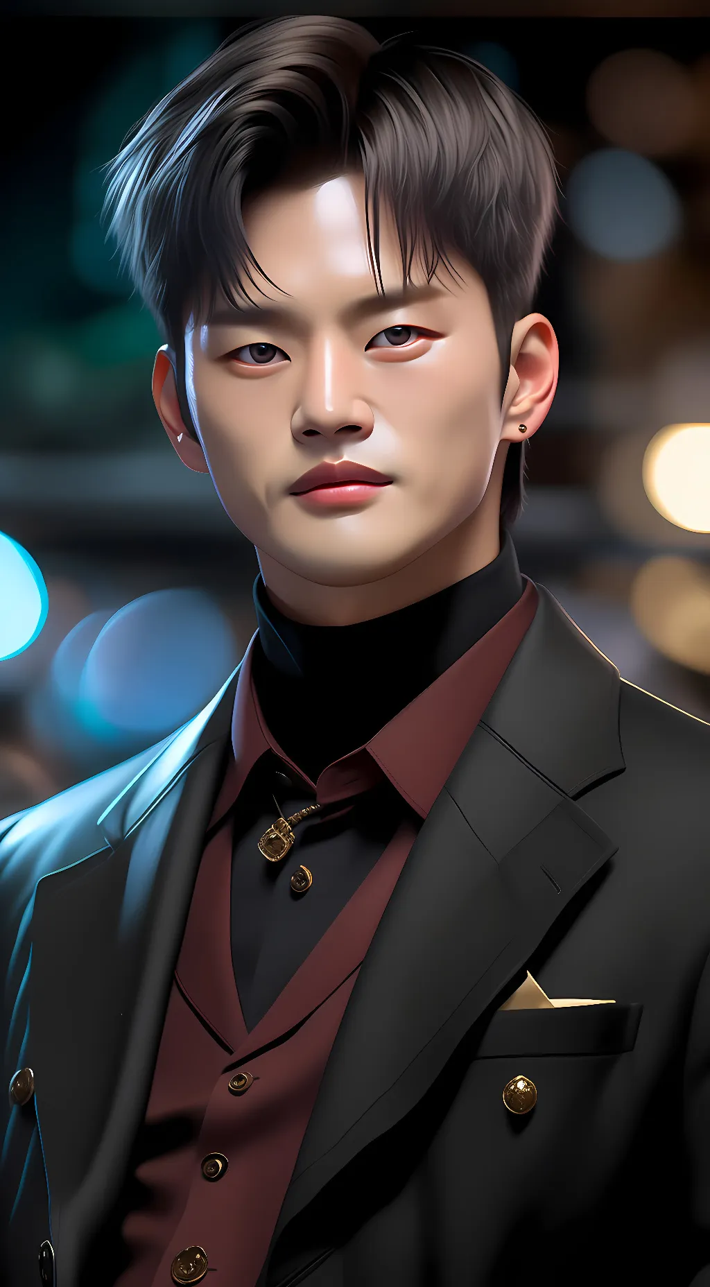 ai character: kim-saram background