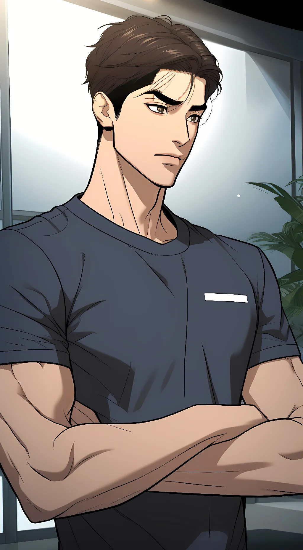 ai character: Jaekyung (Reverse) background