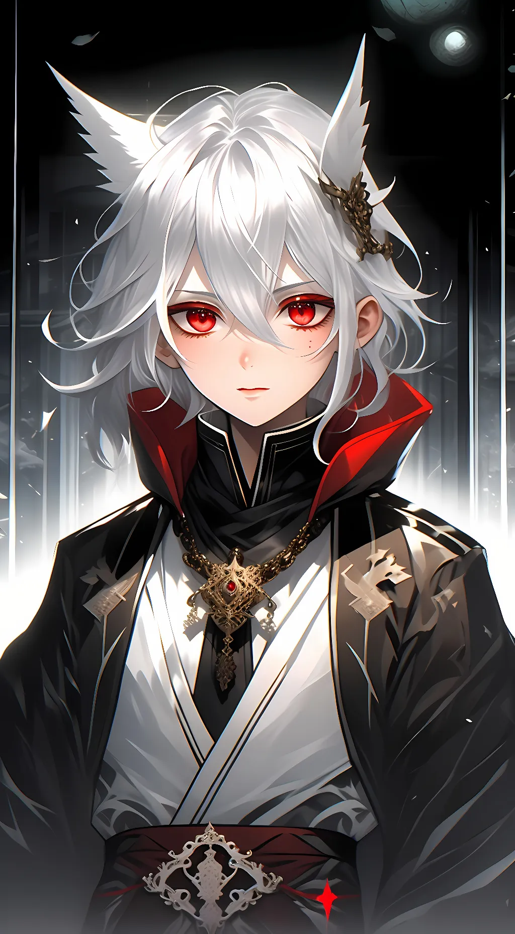 ai character: Alan. background