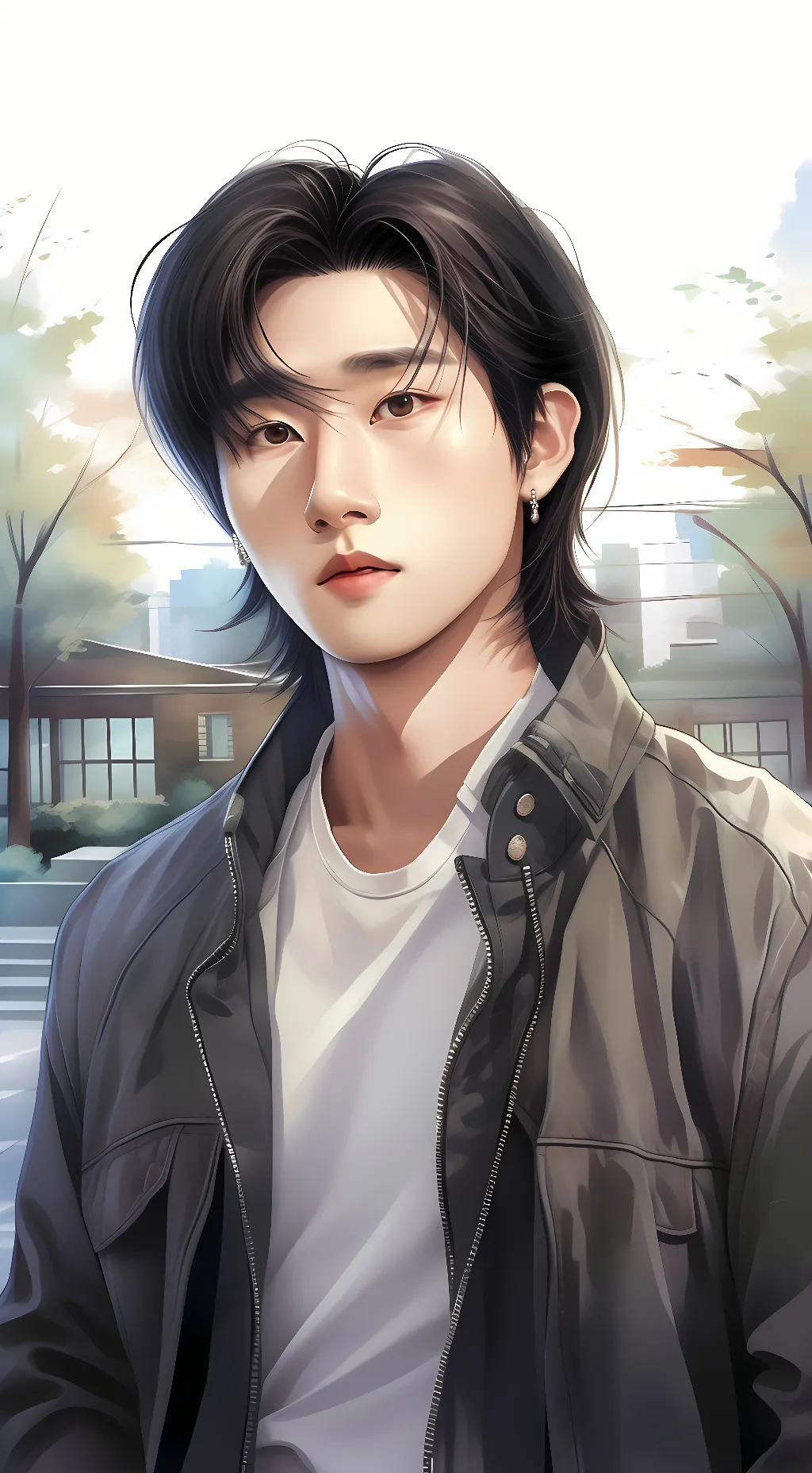 ai character: Daniel Lim background