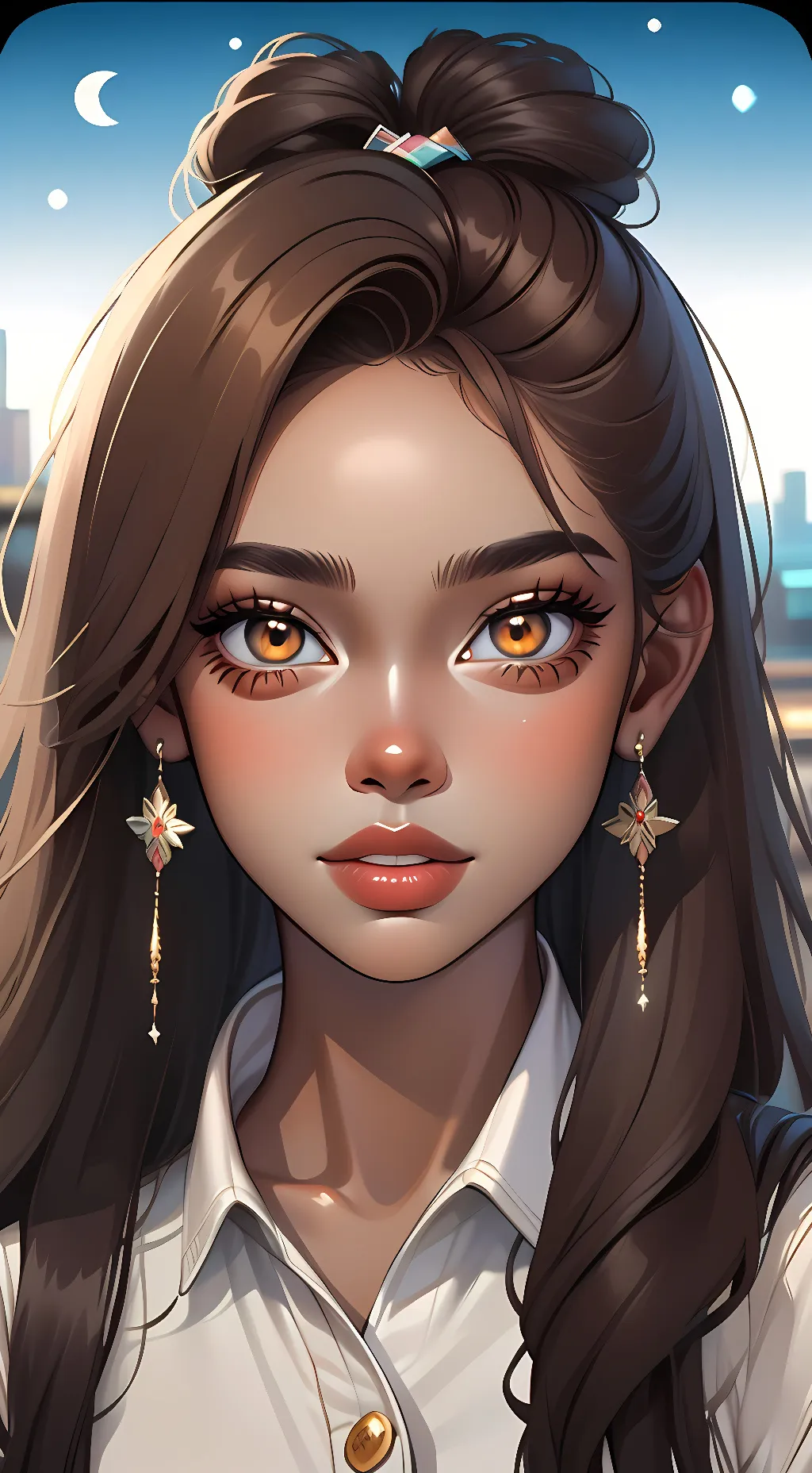 ai character: Nia background