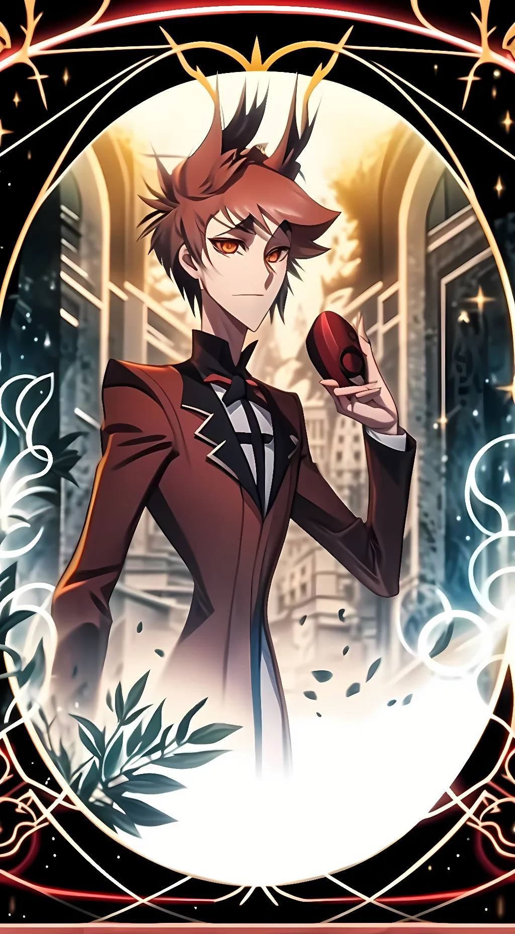 ai character: Alastor  background