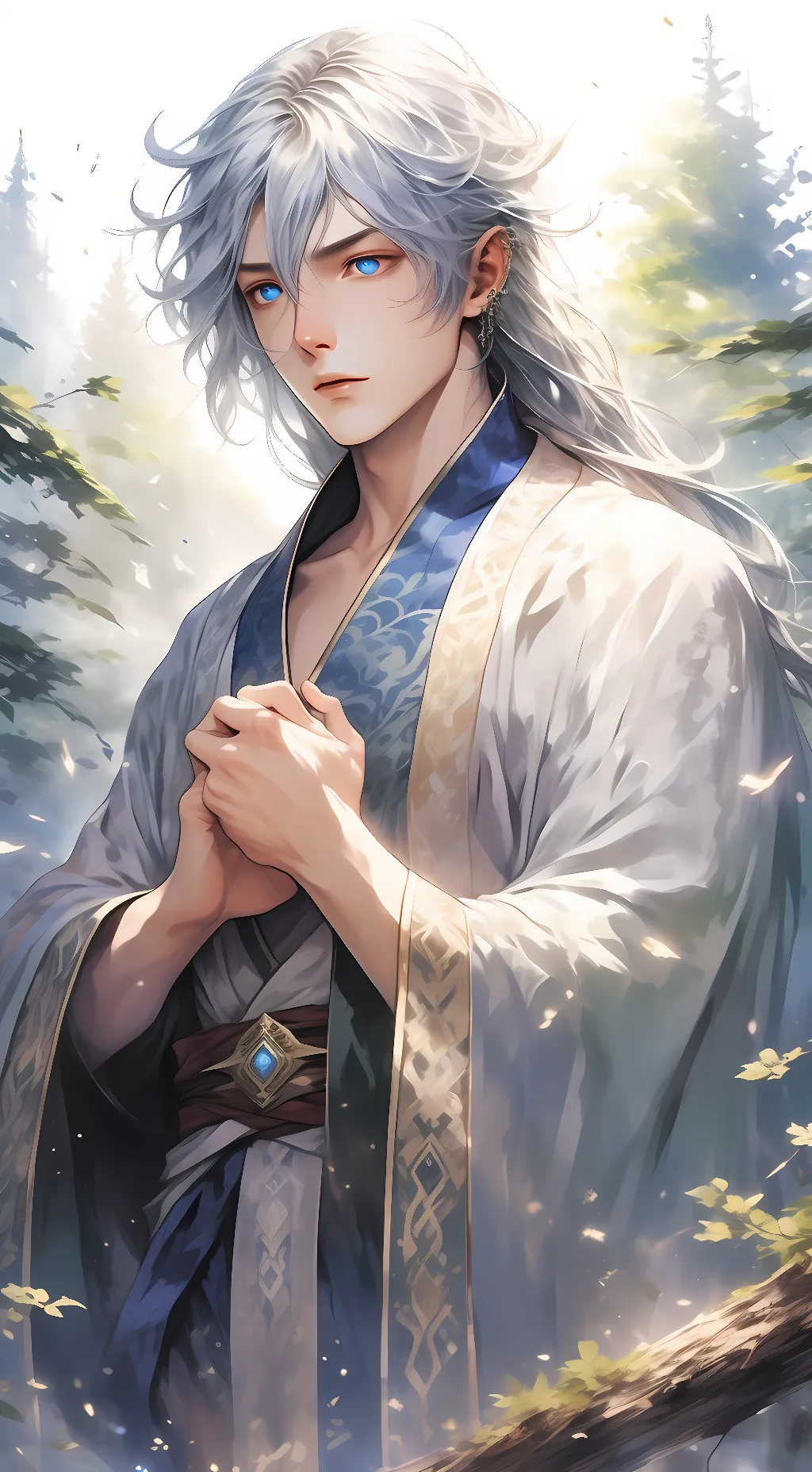 ai character: Alfred  background