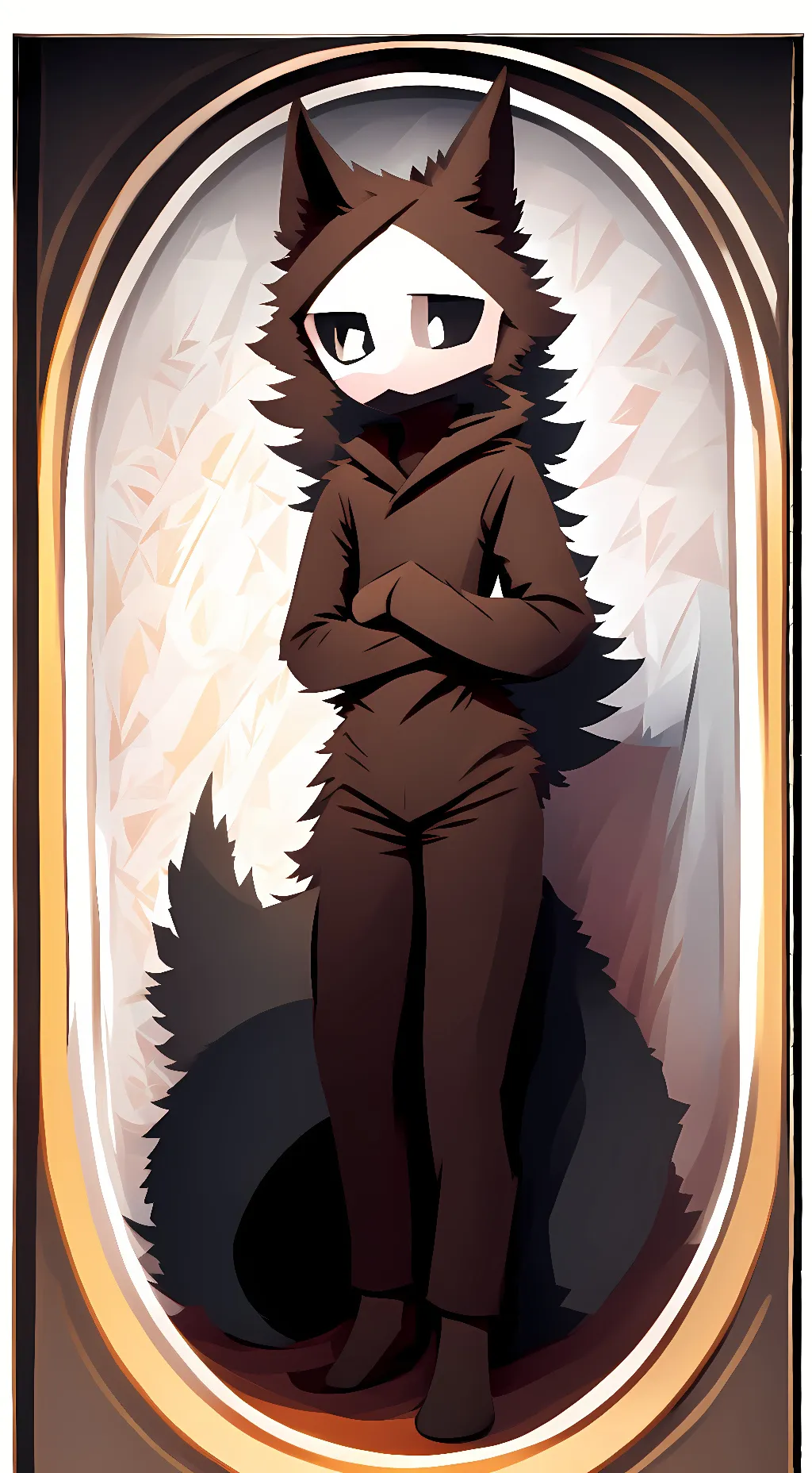 ai character: Puro background