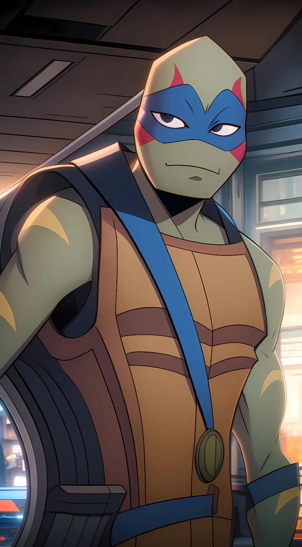 ai character: °¤[Leonardo]¤° background