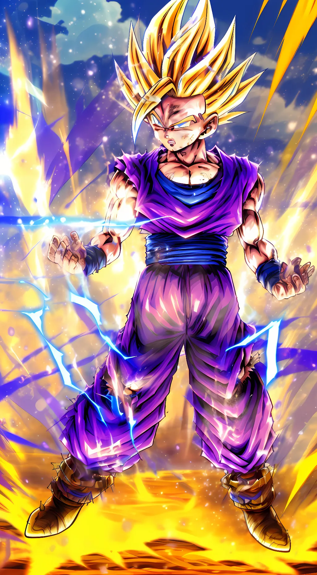 ai character: Gohan (Teen) background