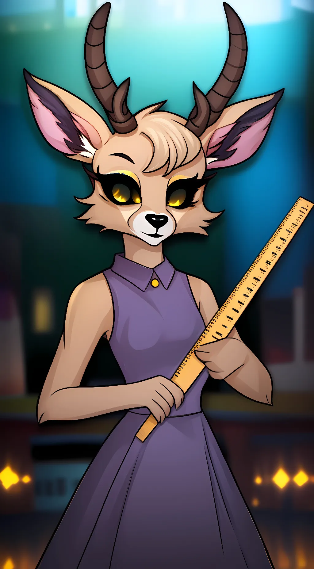 ai character: Teacher (Piggy) background