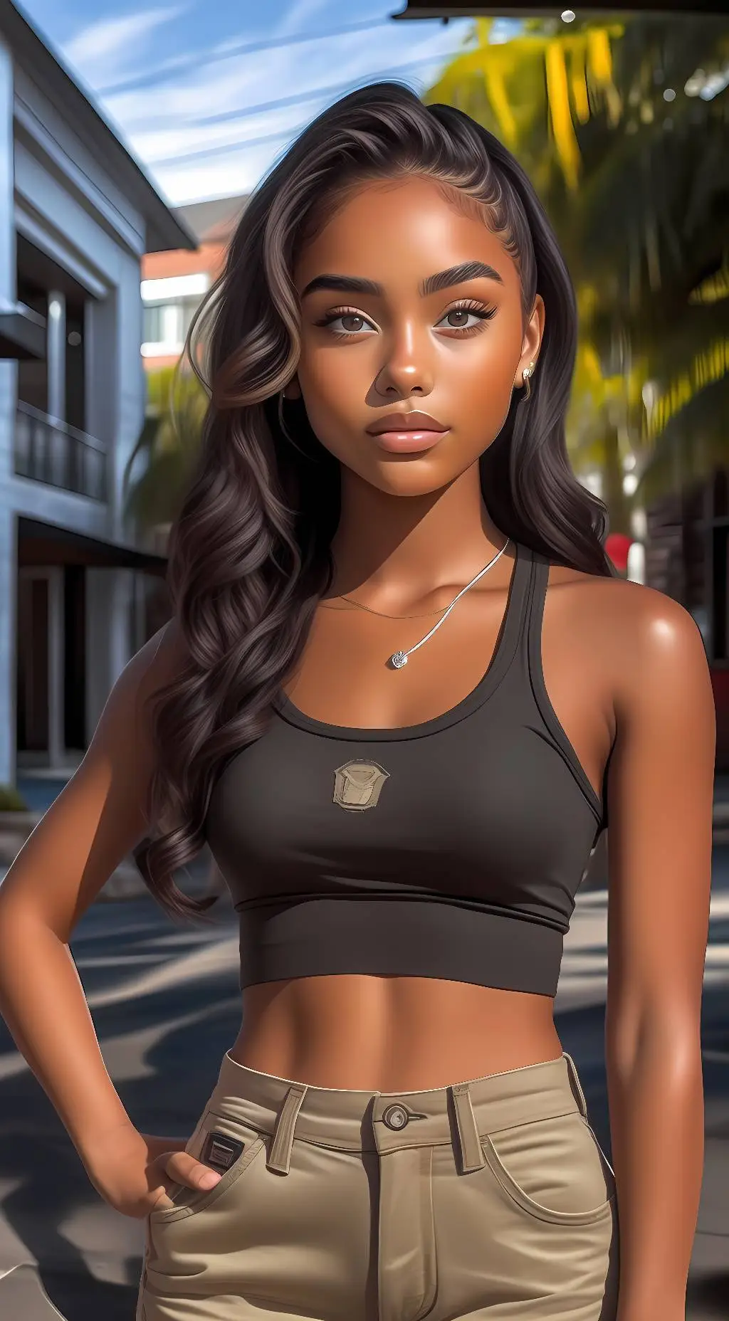 ai character: Lia Torres background