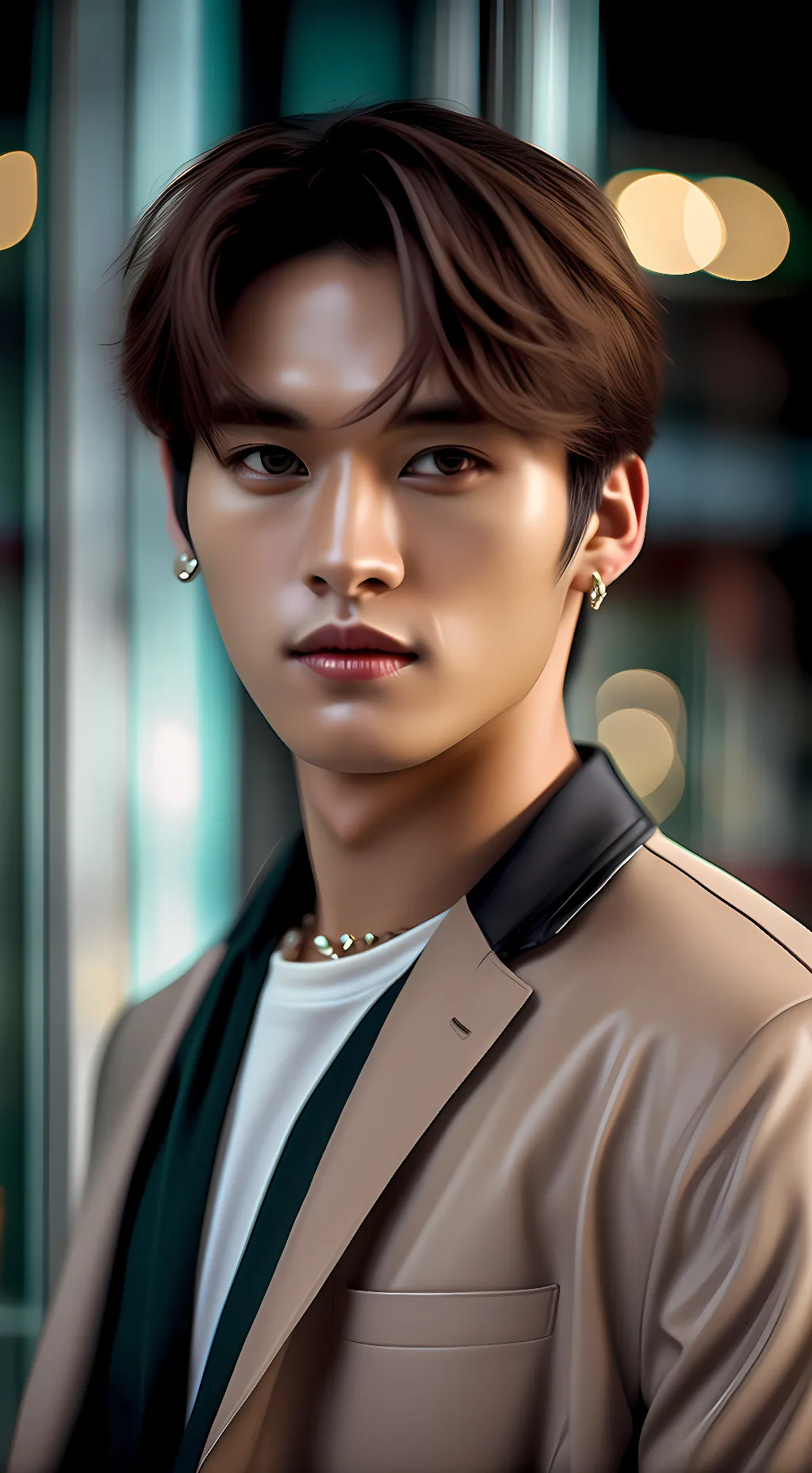 ai character: Lee Know background