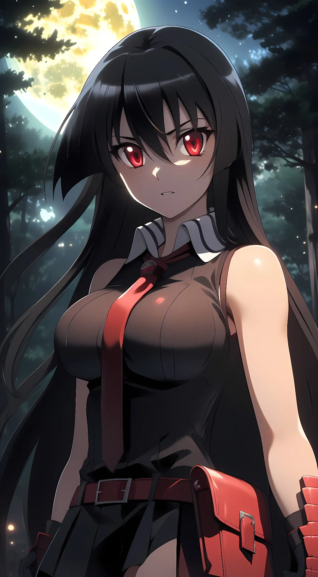 ai character: Akame background