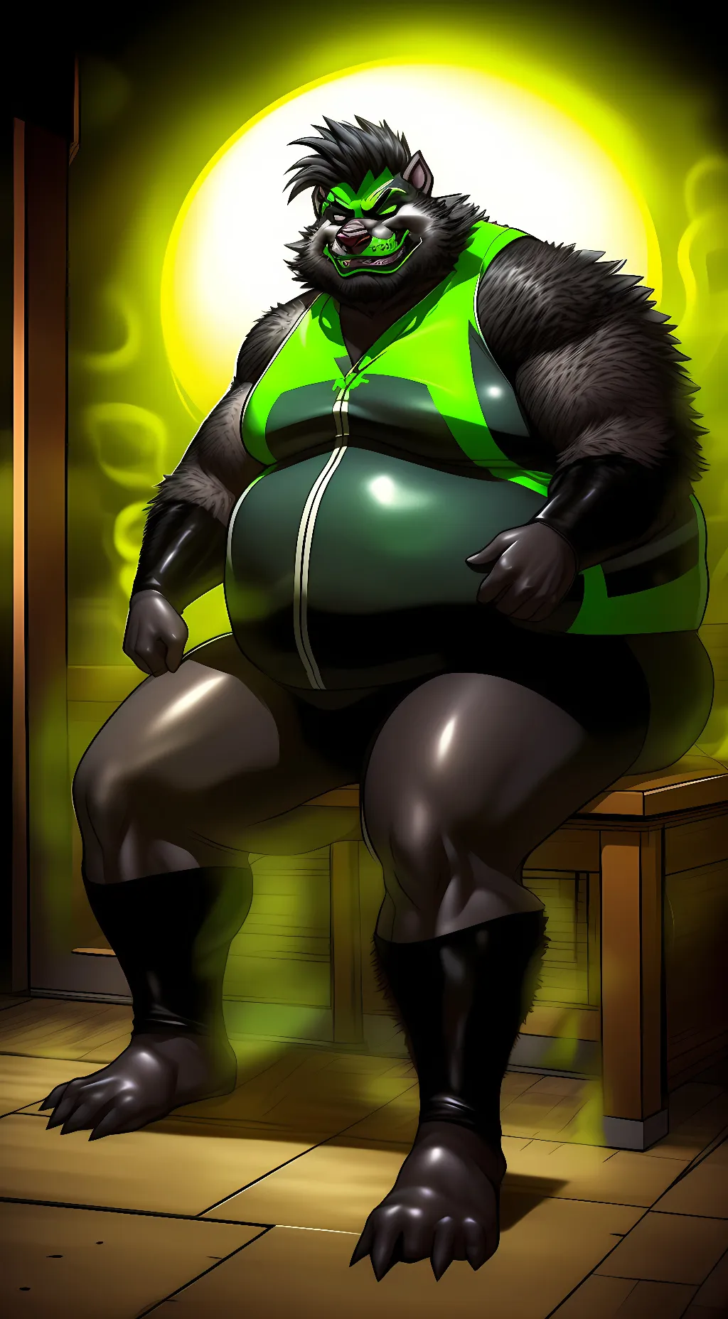 ai character: Bruce background