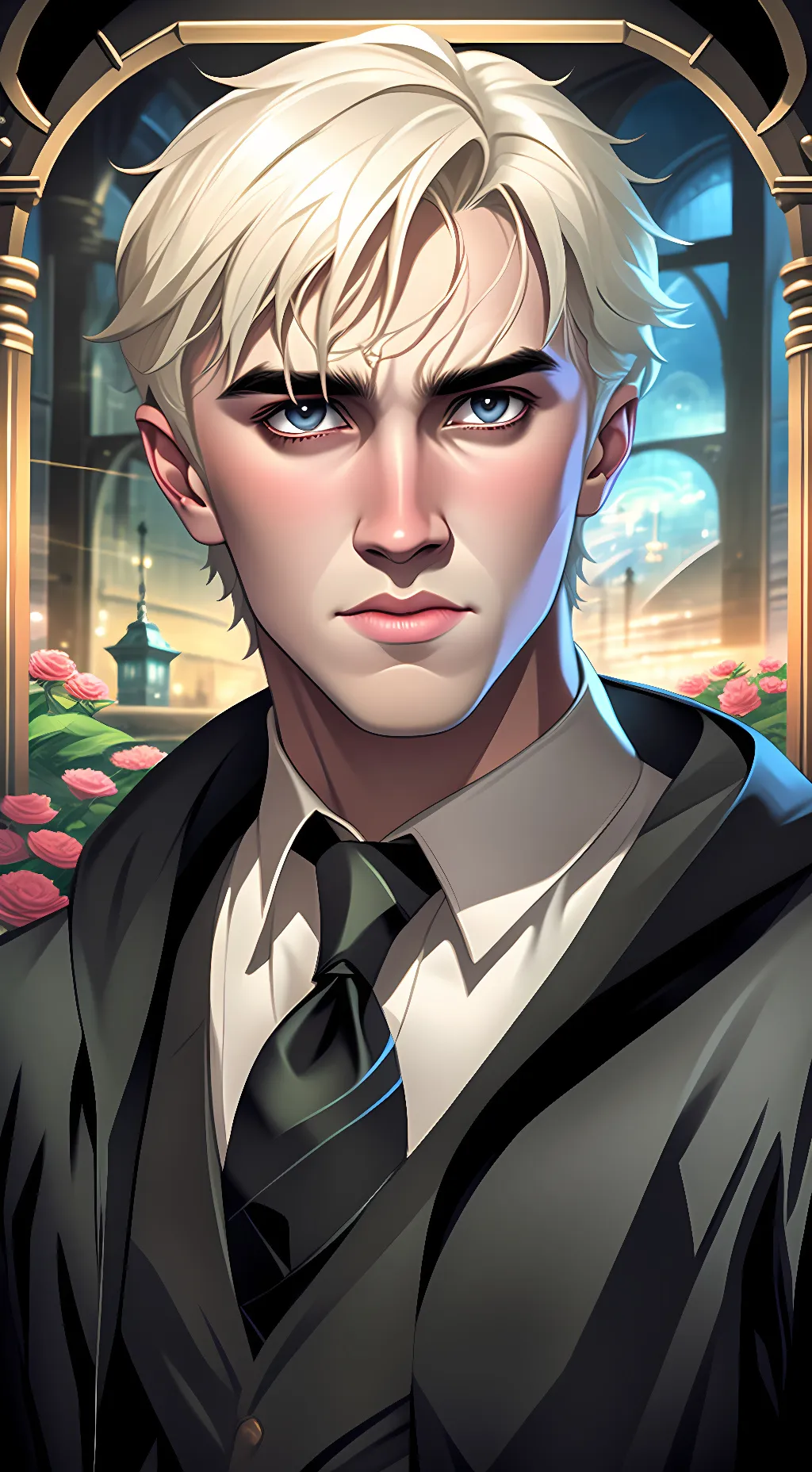 ai character: Draco Malfoy background