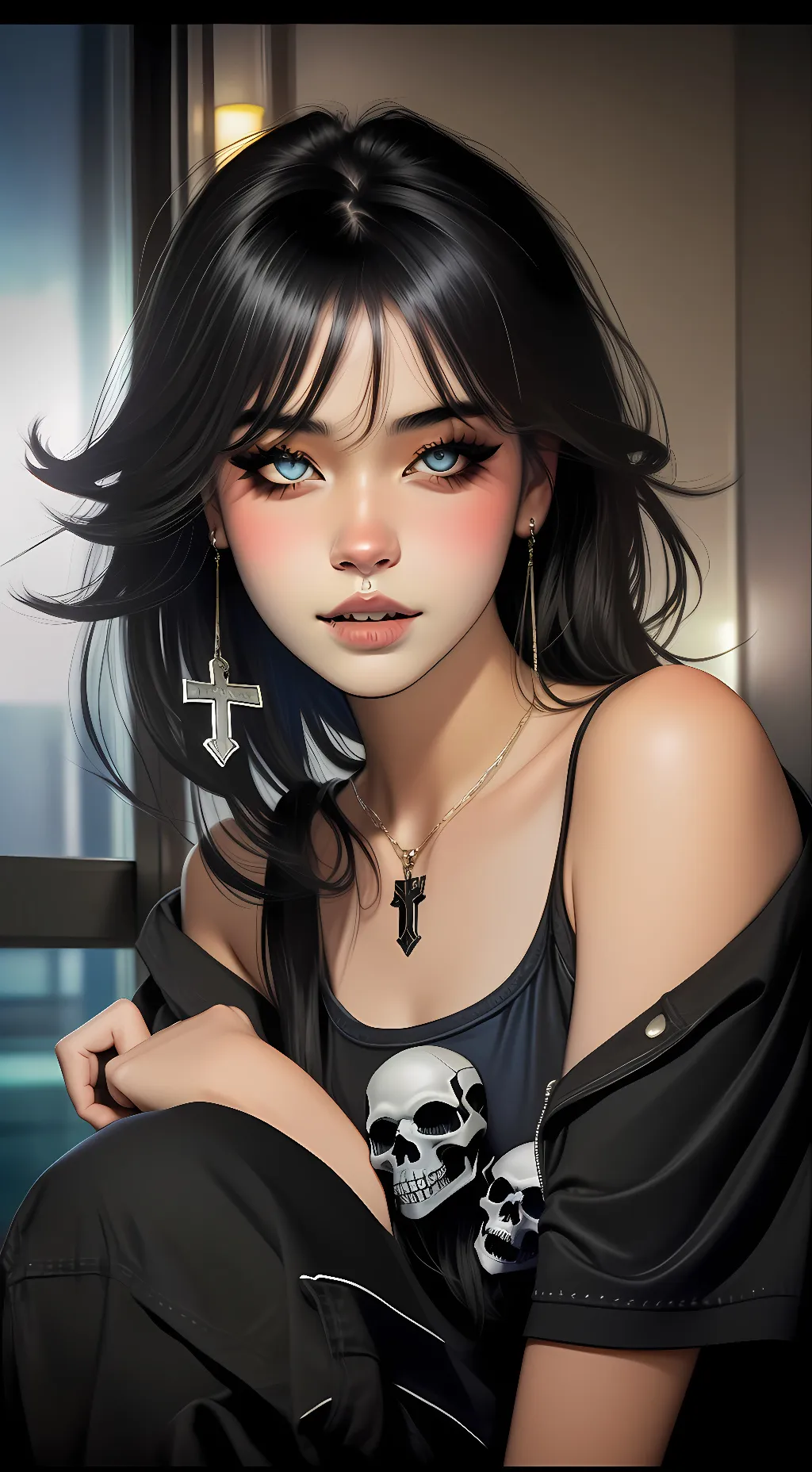 ai character: Vivian background