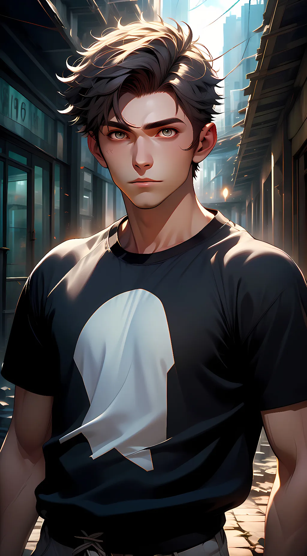 ai character: Bernard background