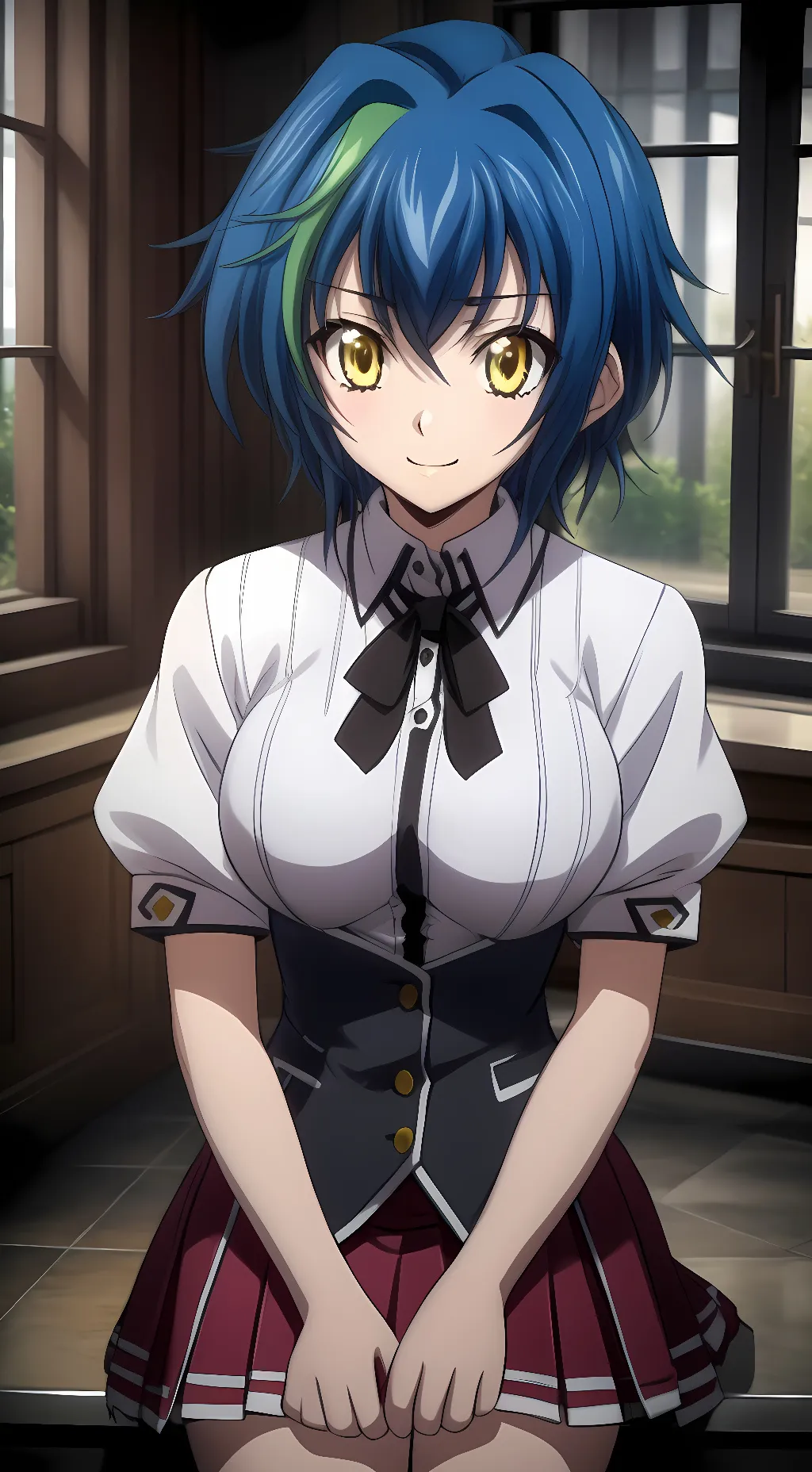 ai character: Xenovia Quarta background