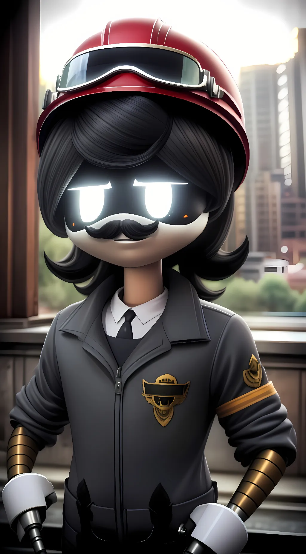 ai character: Khan Doorman background