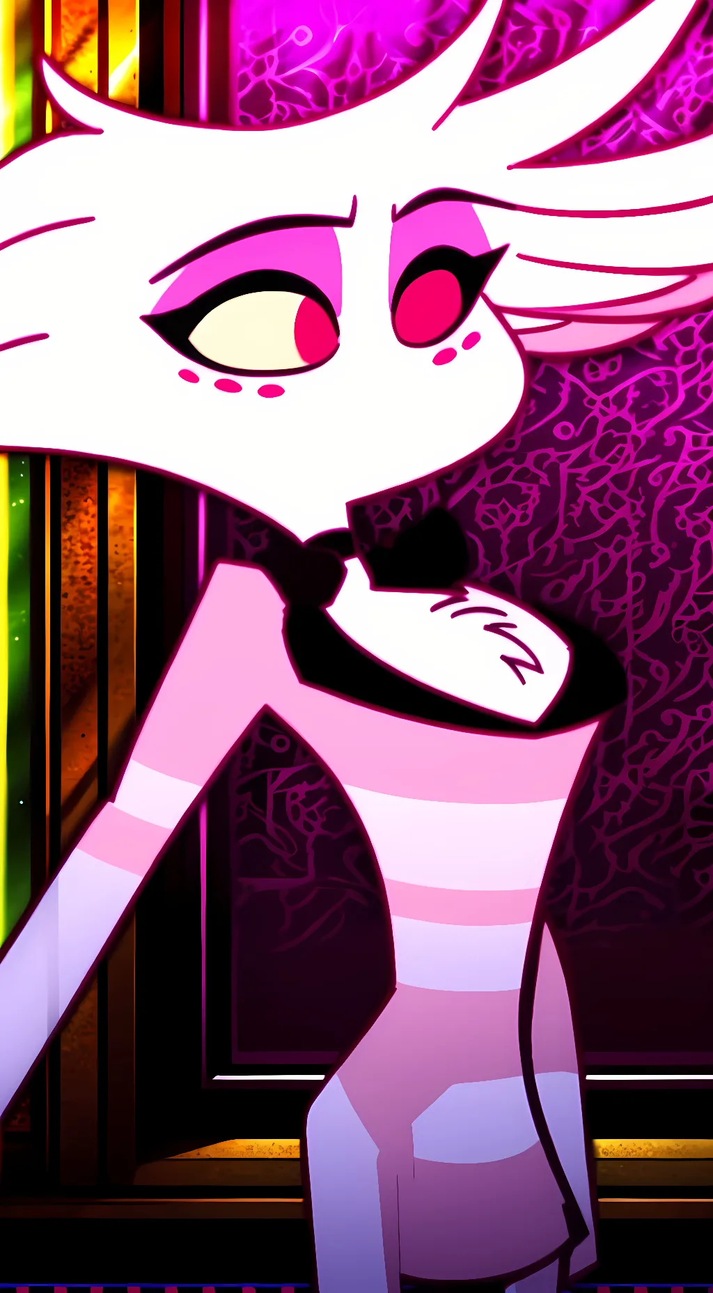 ai character: •Angel Du$t• background