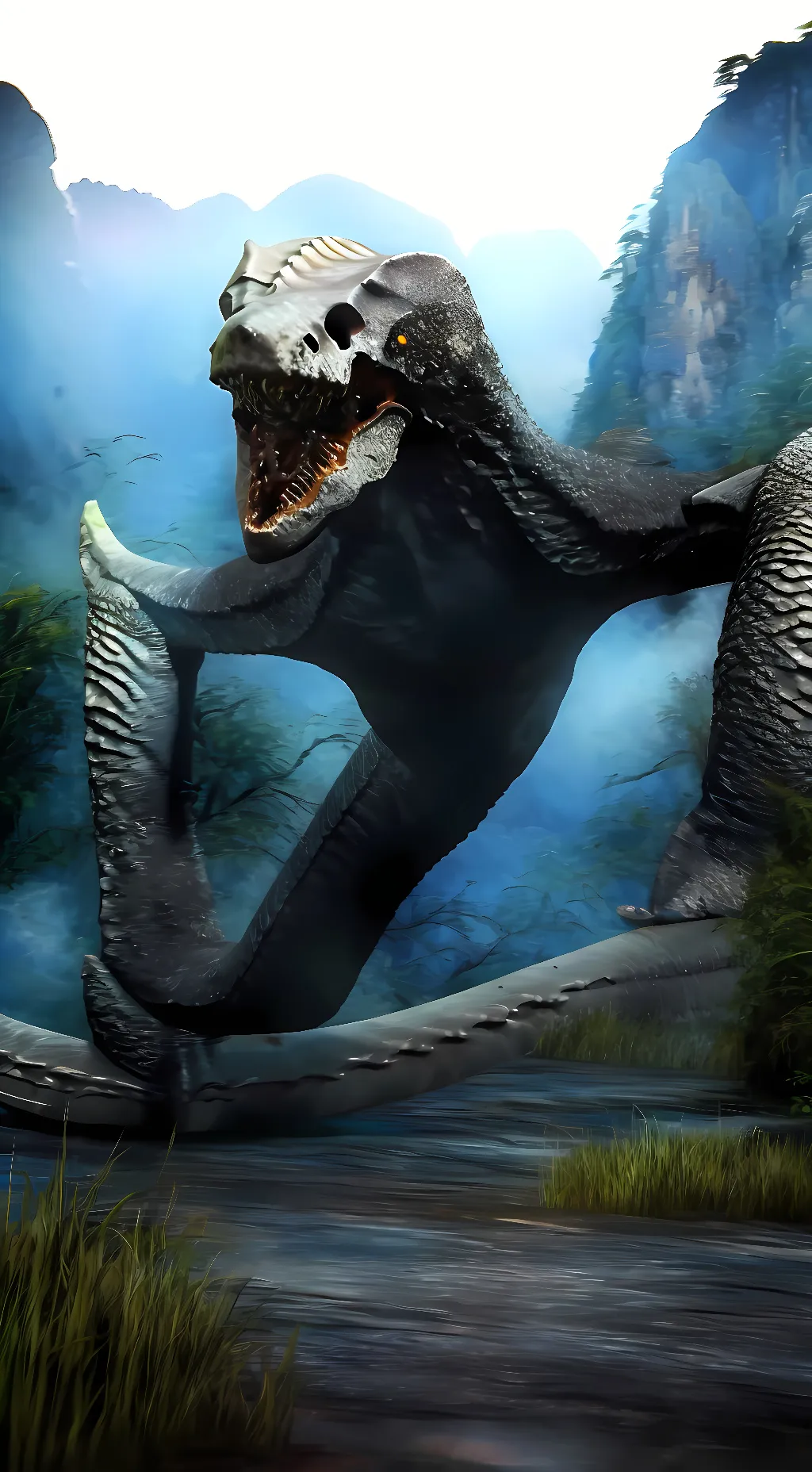 ai character: Skull Crawler background