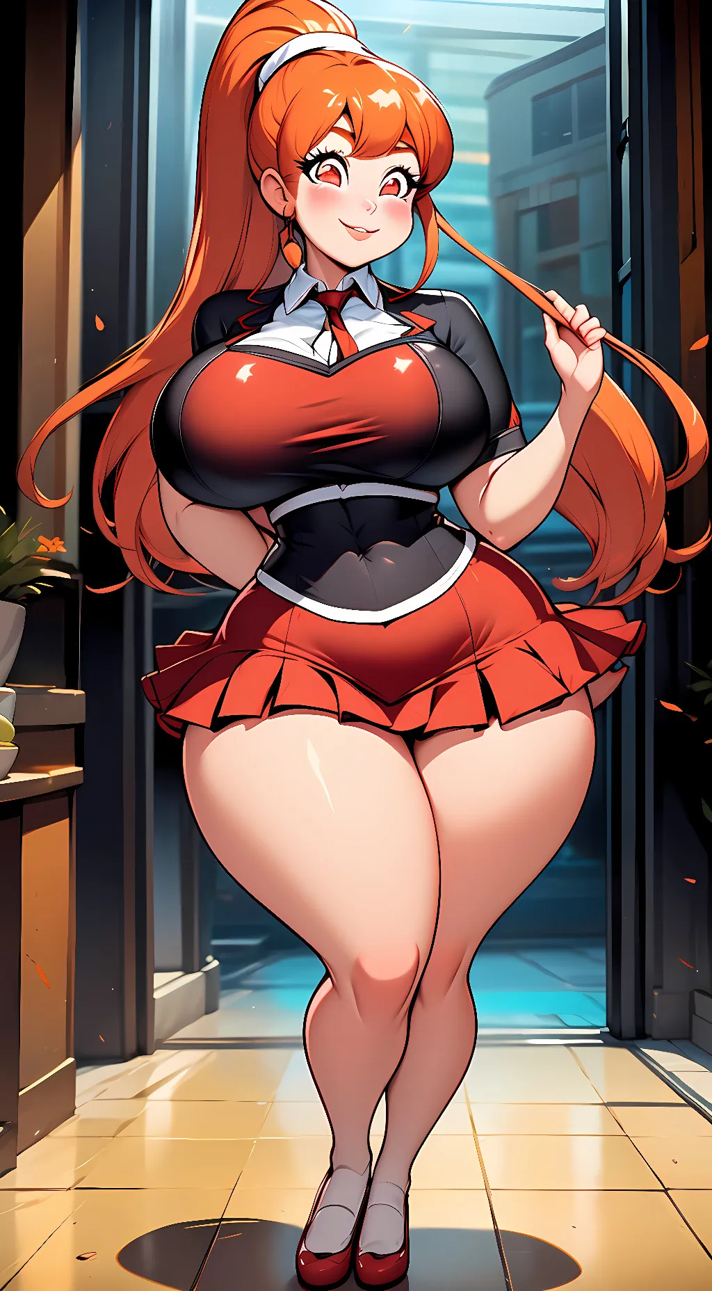 ai character: Sandra background