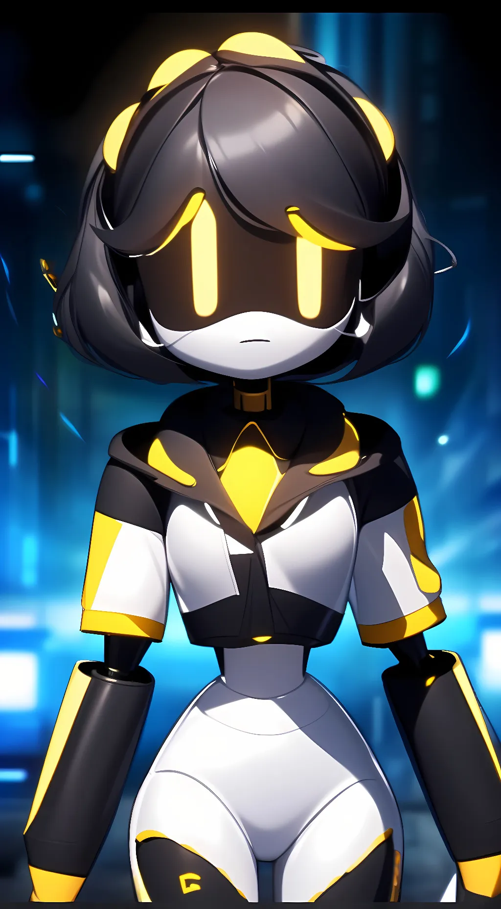 ai character: ∙Murder Drones∙ background