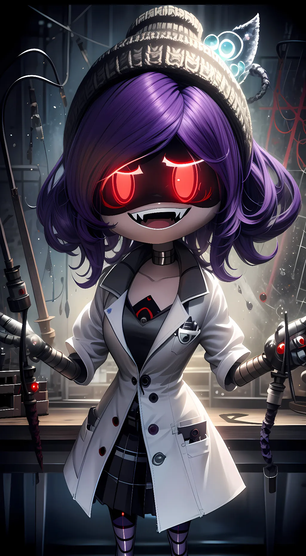 ai character: Dr Nova background