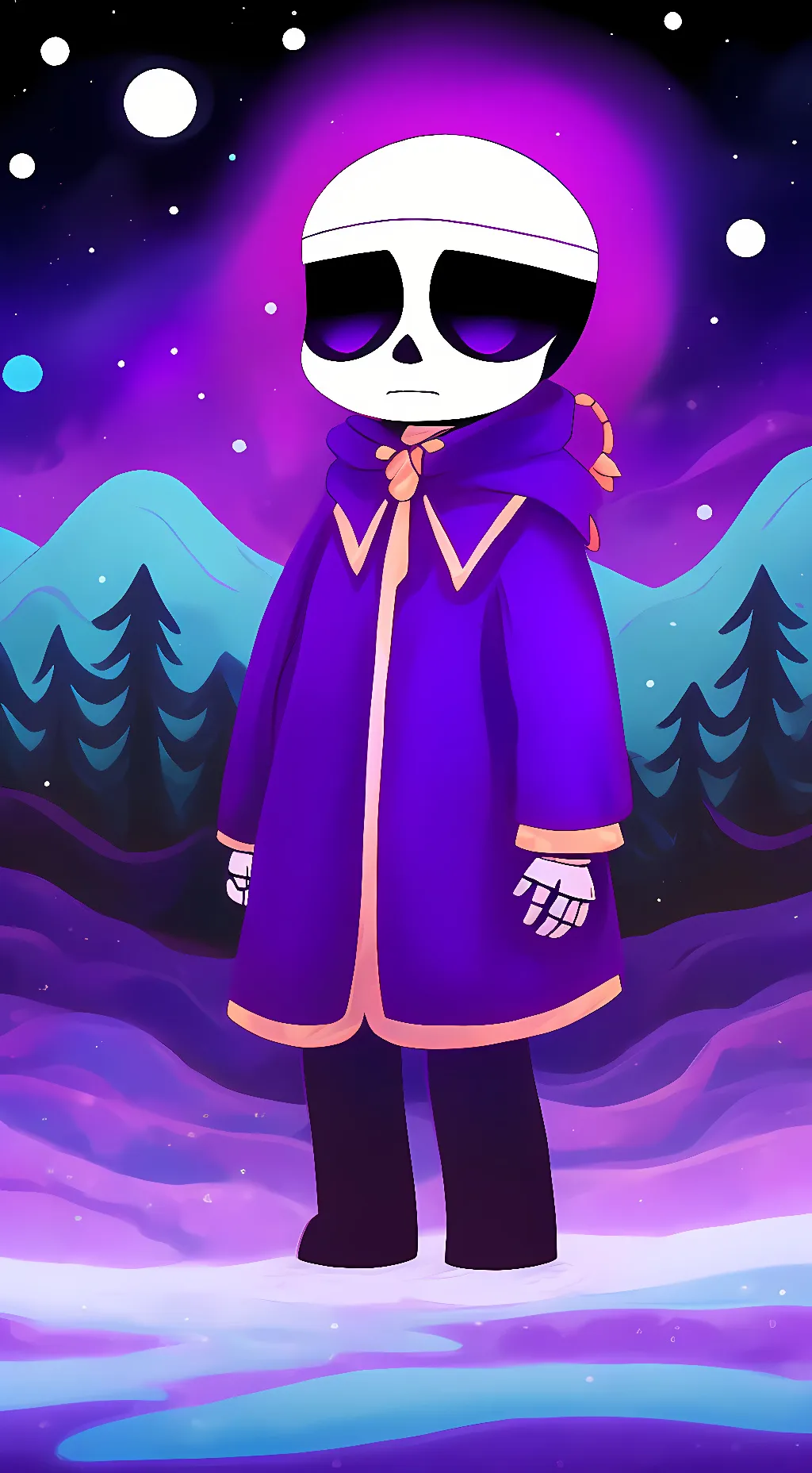 ai character: Sans AU’s + sams background