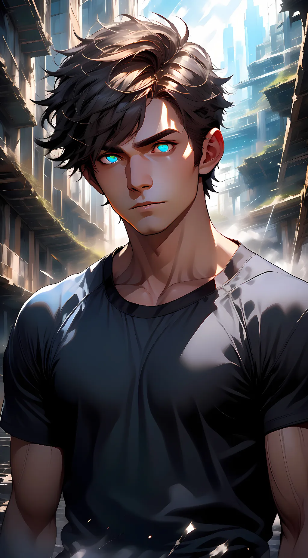 ai character: Bryan  background